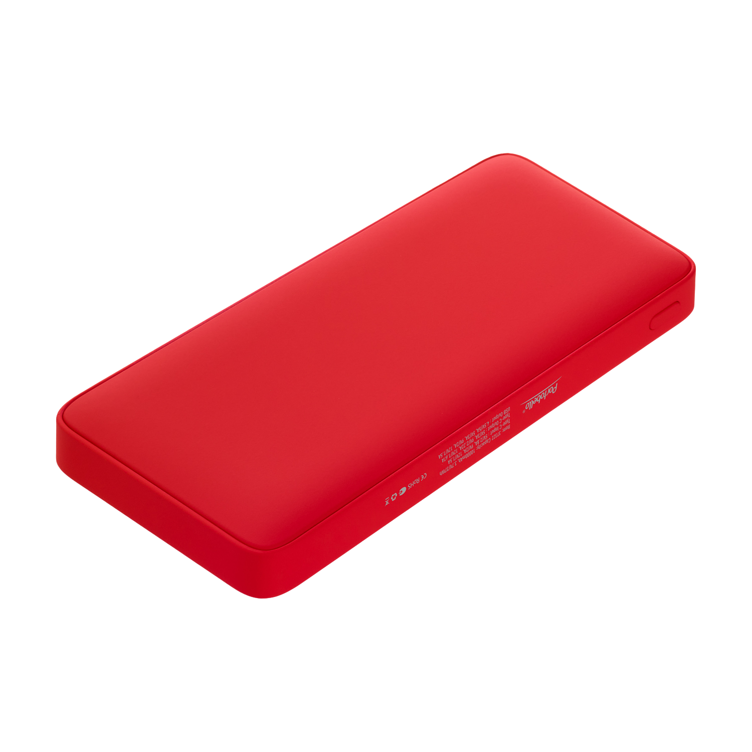 Внешний аккумулятор с подсветкой Ancor PD Plus 10000 mAh, красный / 