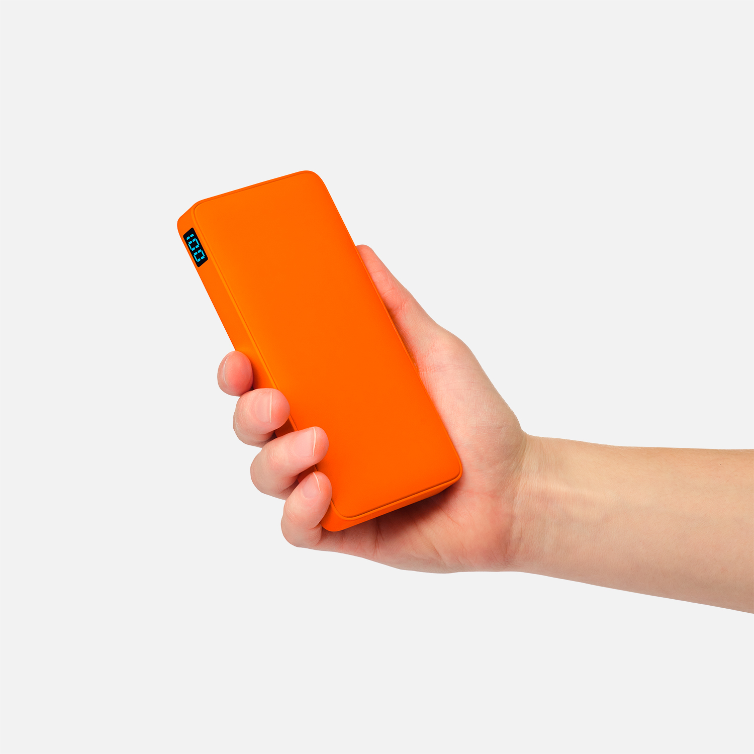 Внешний аккумулятор с подсветкой Ancor PD Plus 10000 mAh, оранжевый / 