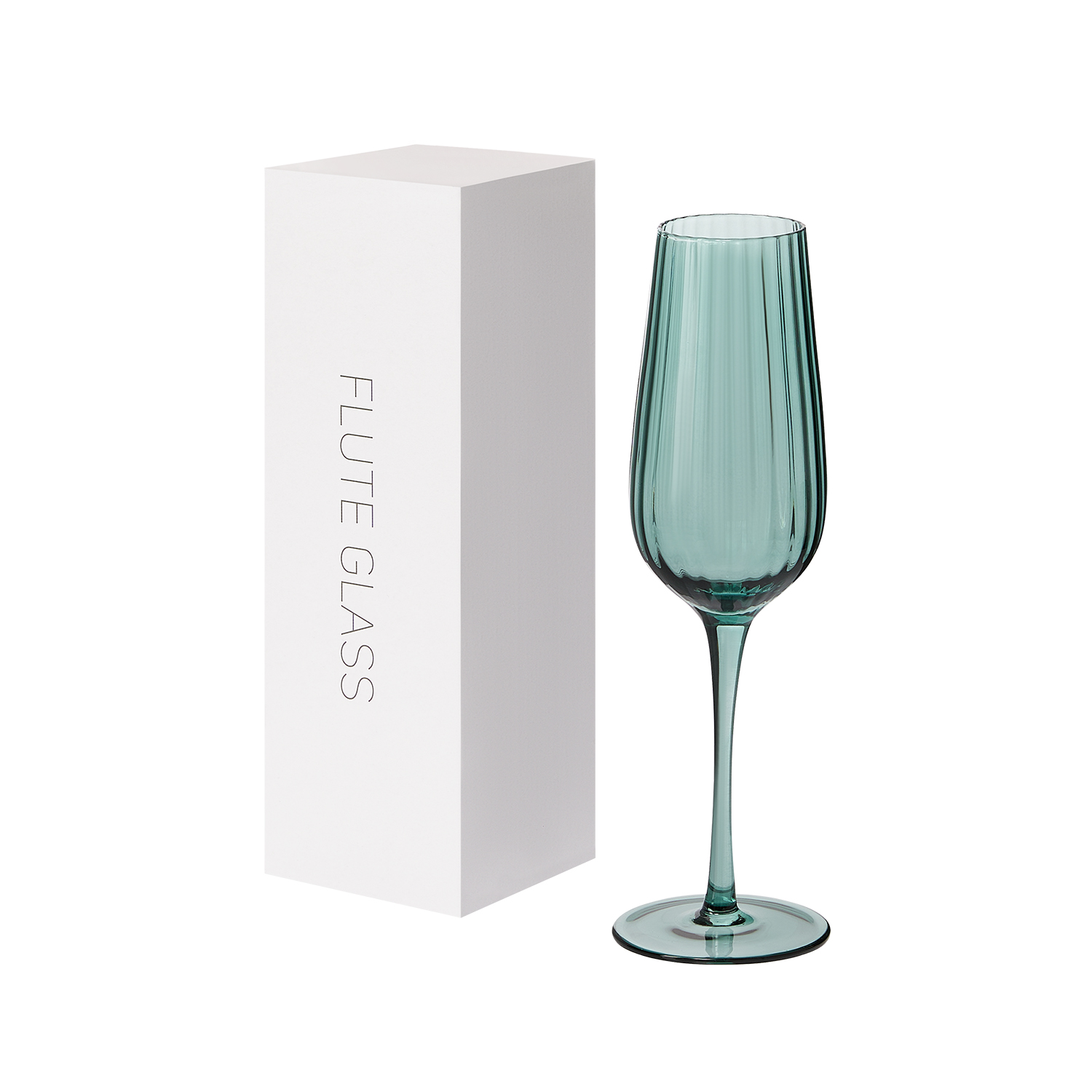 Бокал для шампанского Capri, зеленый / 