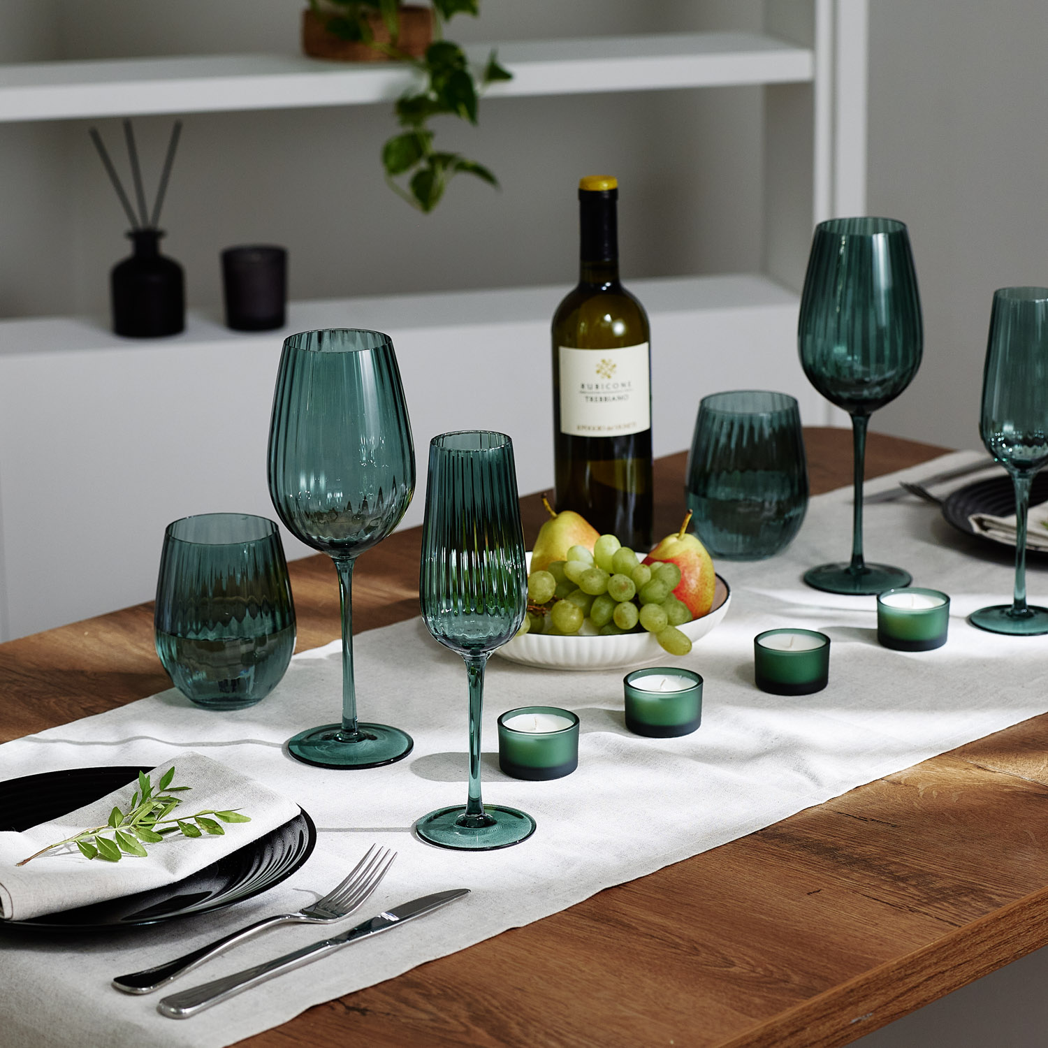 Бокал для вина Capri, зеленый / 