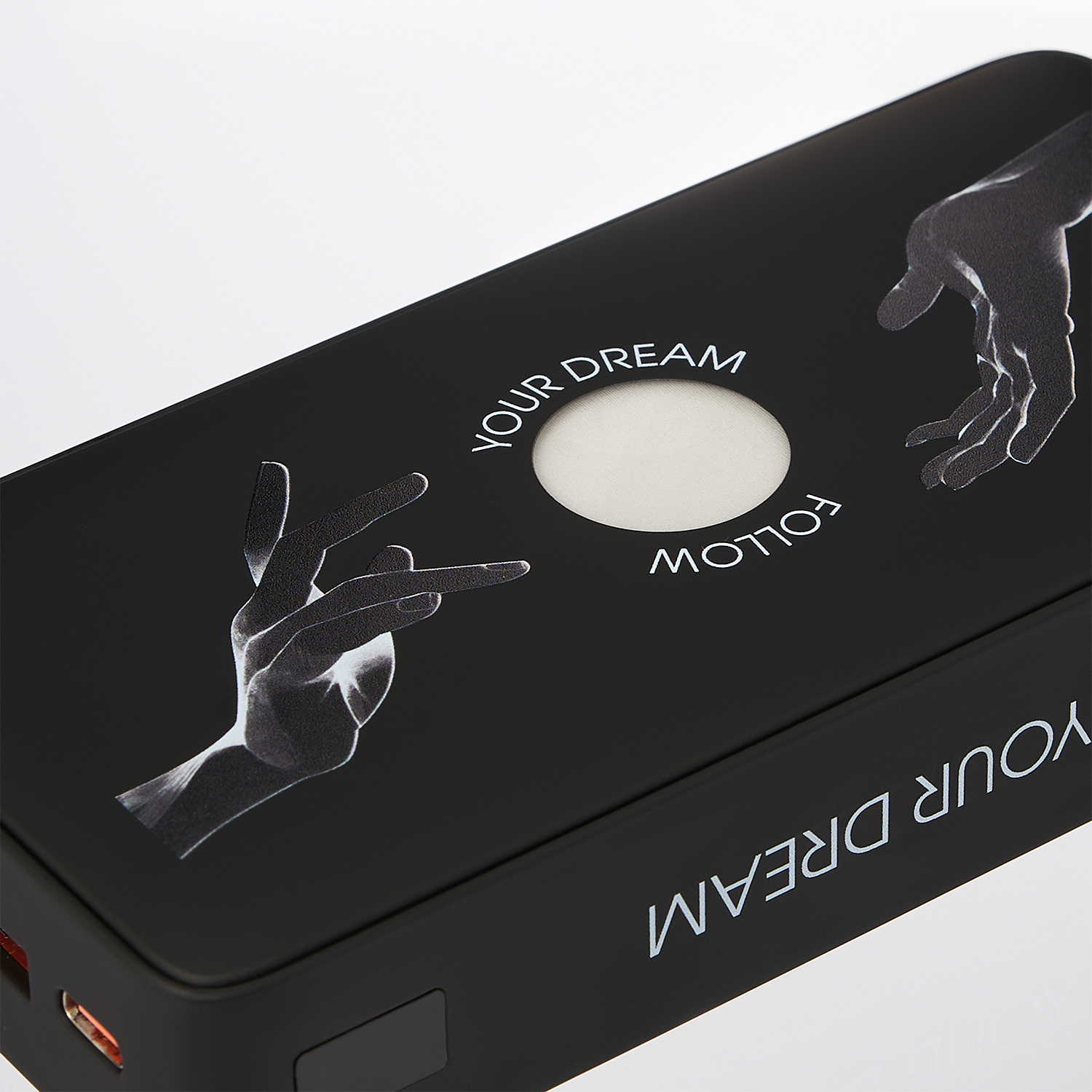 Внешний аккумулятор с подсветкой Ancor PD Plus 20000 mAh, черный / 