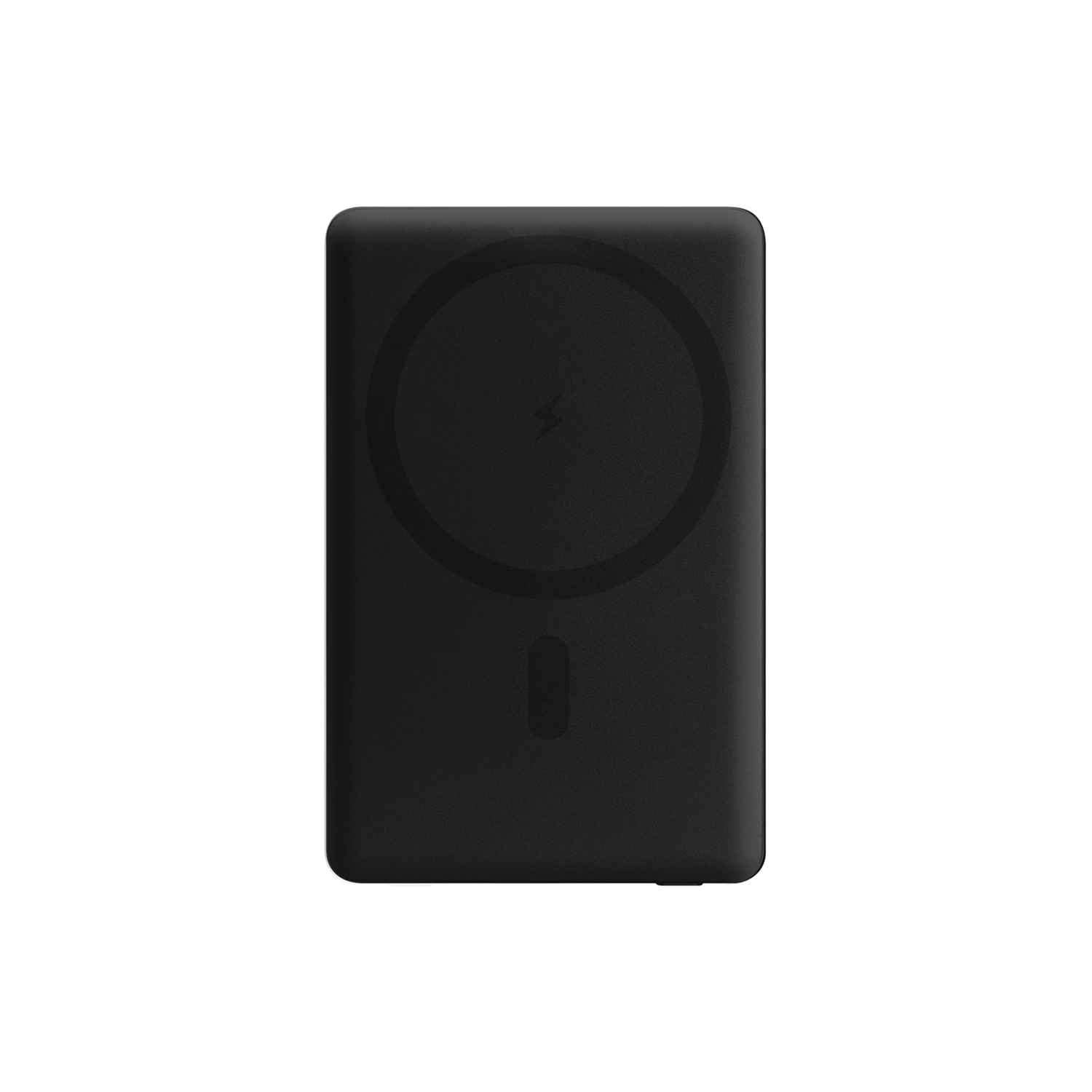 Внешний аккумулятор Atlantis PD 5000mAh с функцией беспроводной зарядки 15W, черный / 