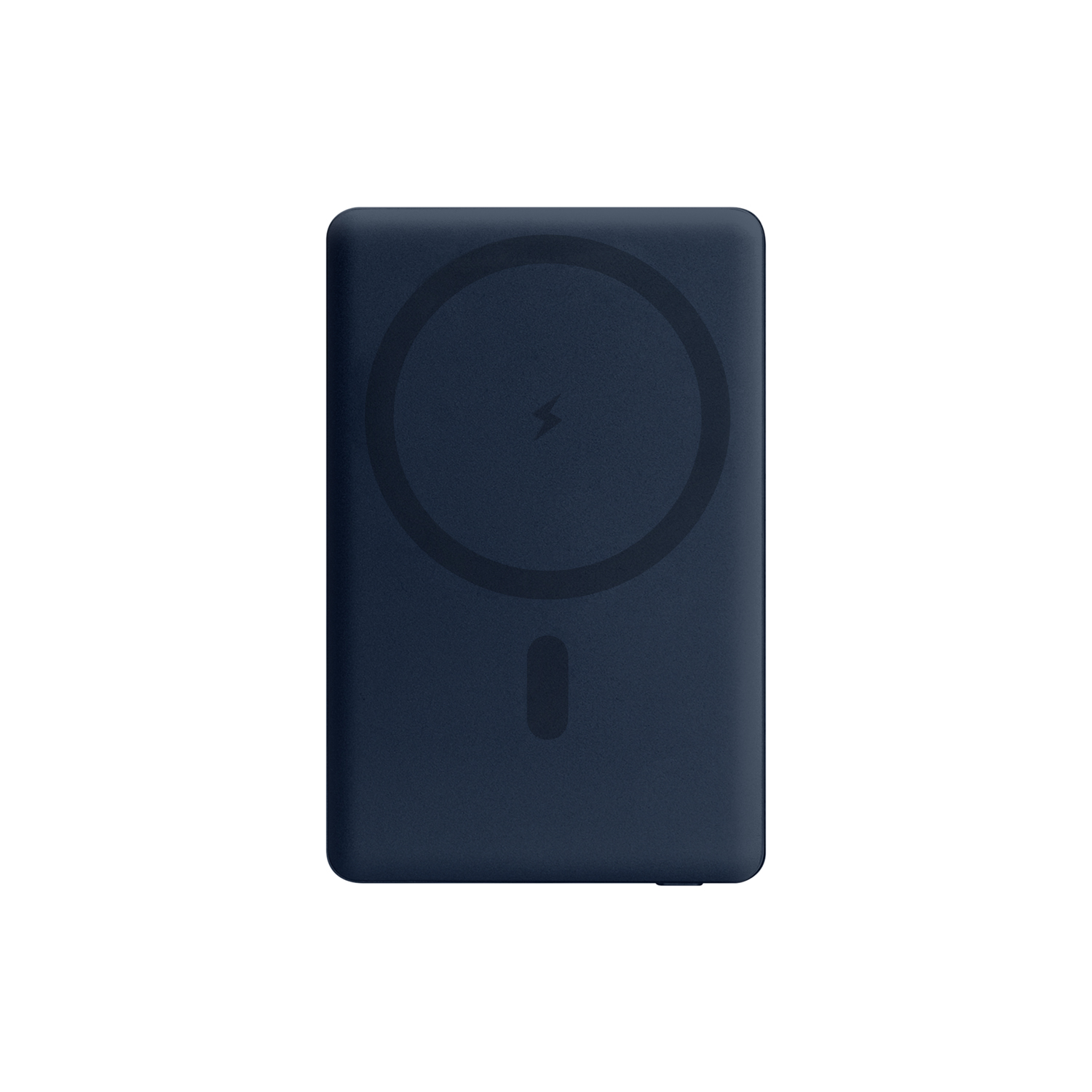 Внешний аккумулятор Atlantis PD 5000mAh с функцией беспроводной зарядки 15W, синий / 