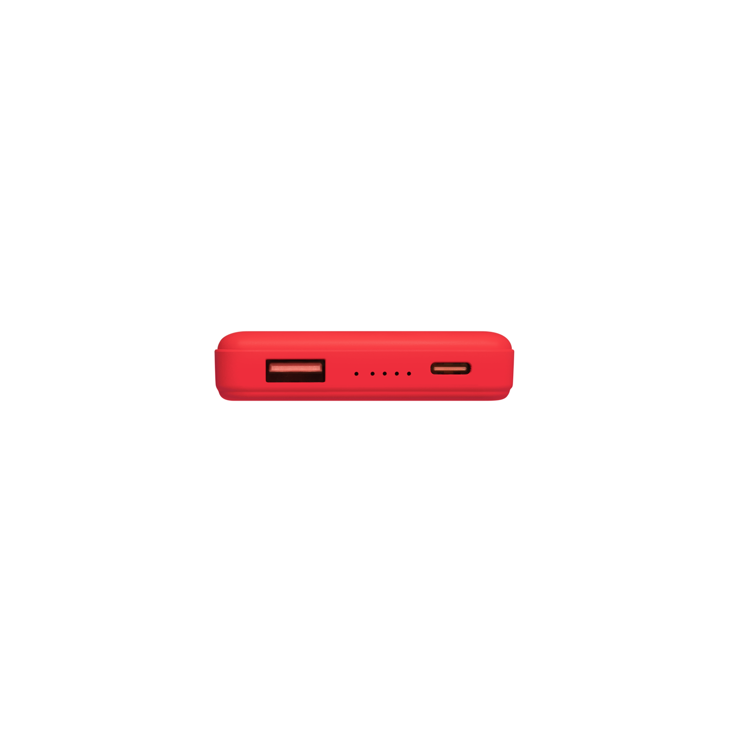 Внешний аккумулятор Largo PD 5000mAh с функцией беспроводной зарядки 15W, красный / 