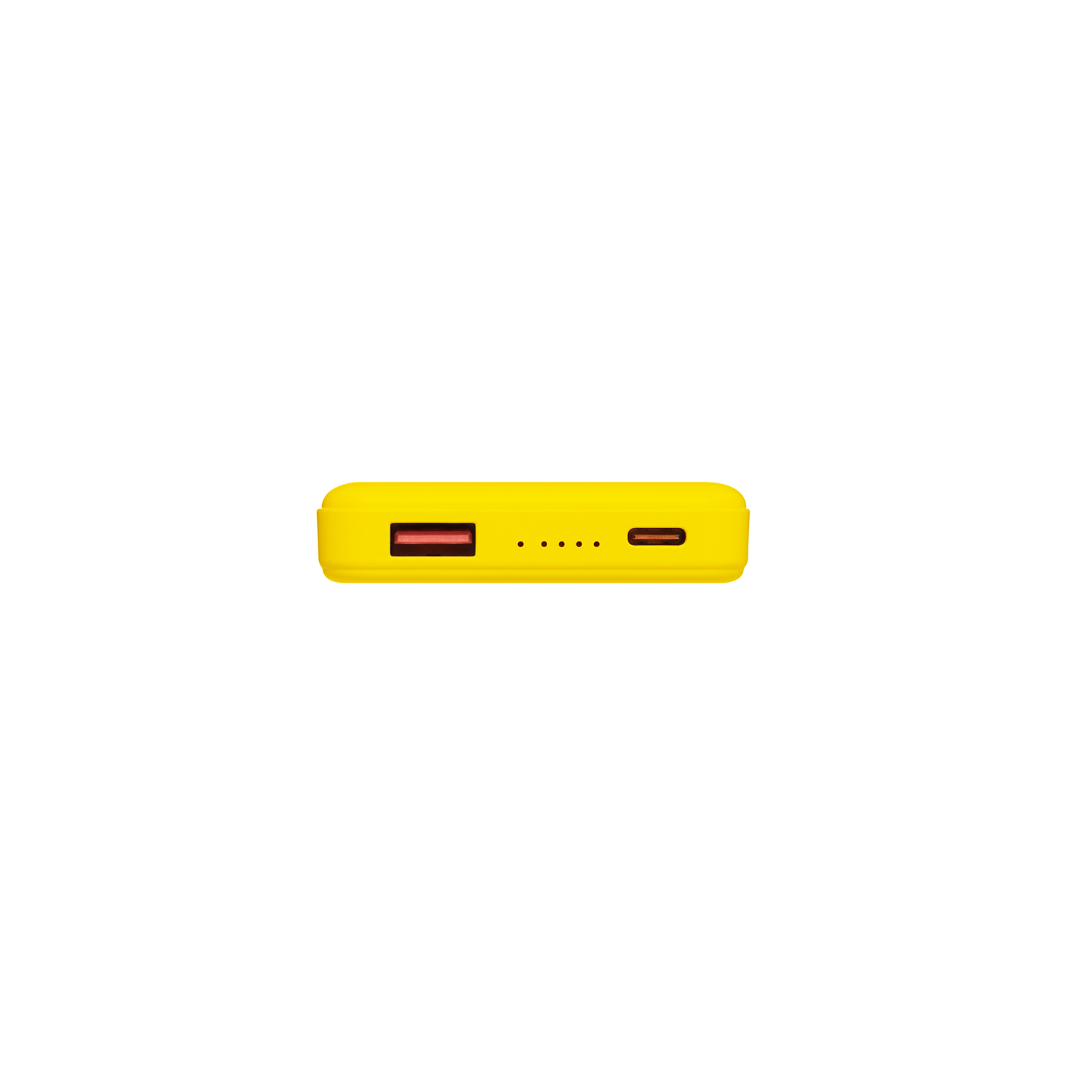 Внешний аккумулятор Largo PD 5000mAh с функцией беспроводной зарядки 15W, желтый / 