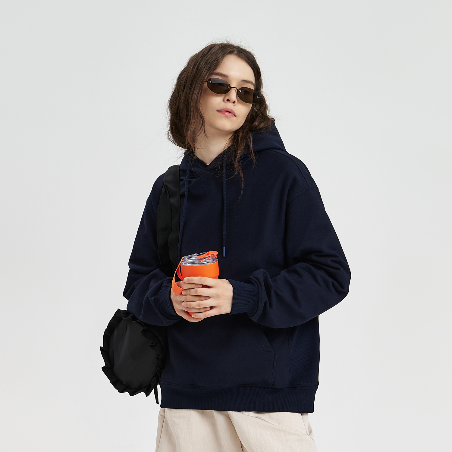 Термокружка вакуумная Monaco, оранжевая / 