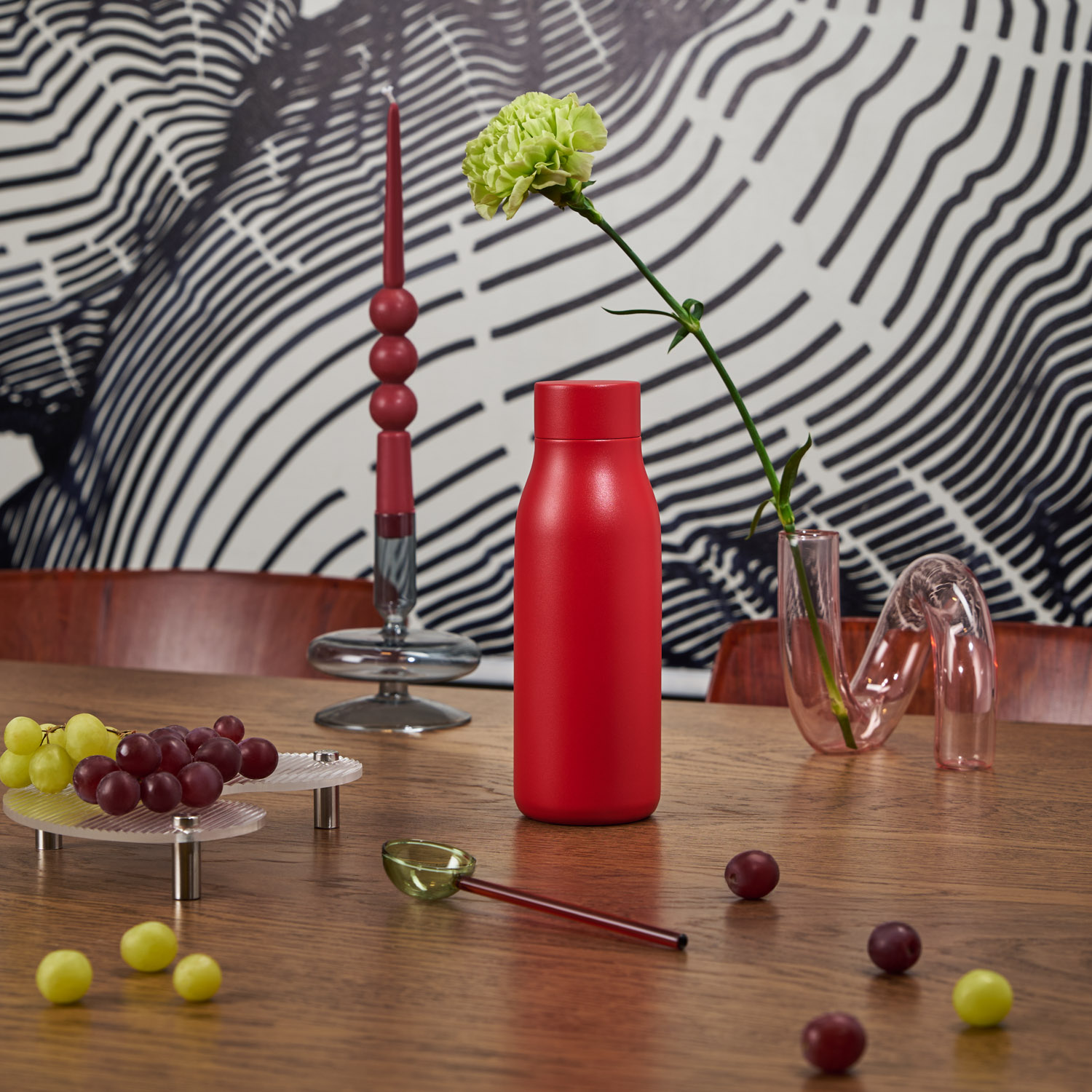 Термобутылка вакуумная герметичная Sevilla, красная / 