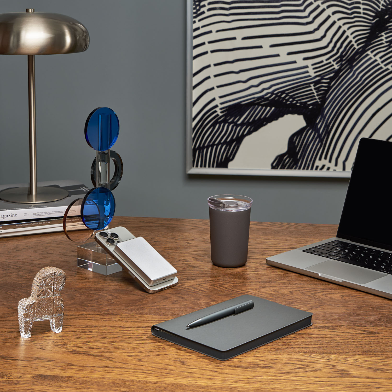 Шариковая ручка Aspen, серая / 