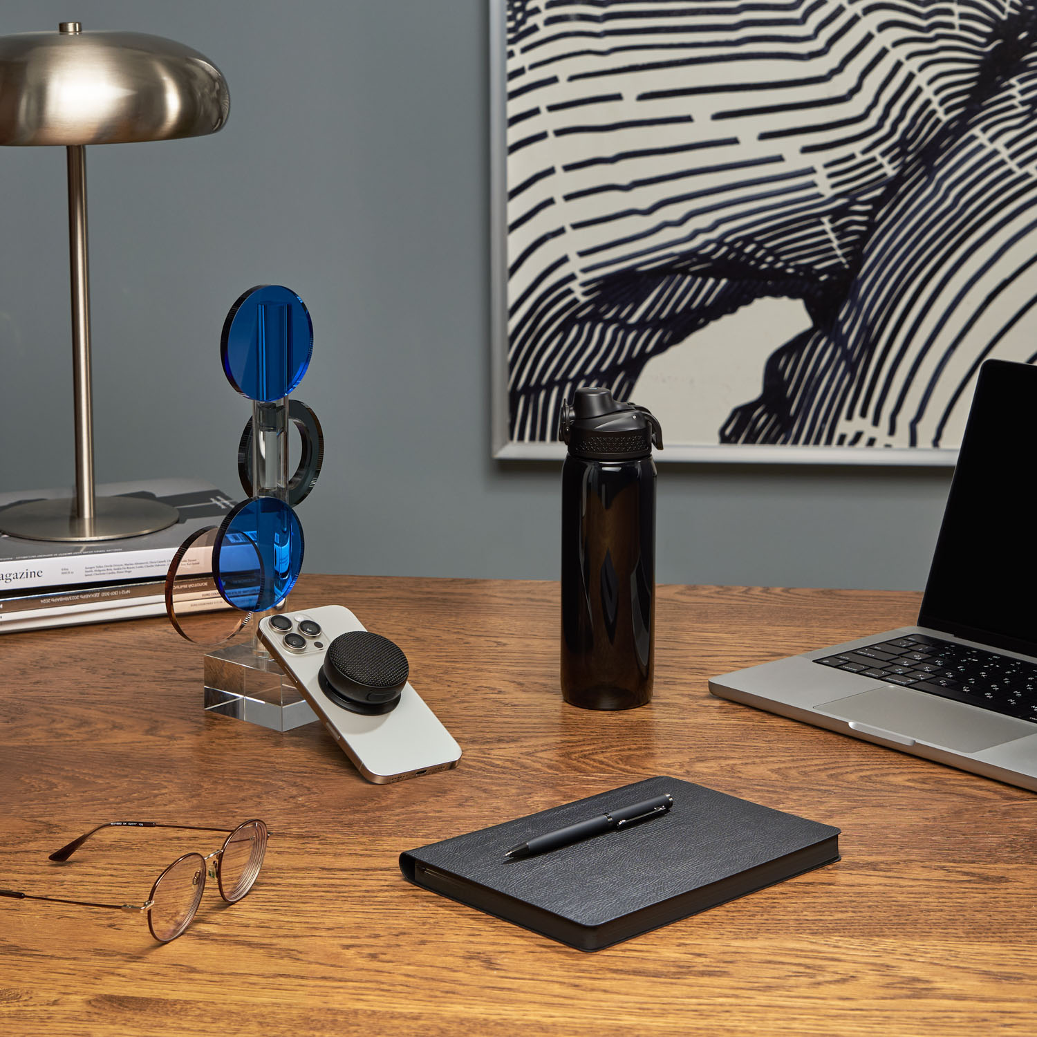 Бутылка для воды Nevada, черная / 