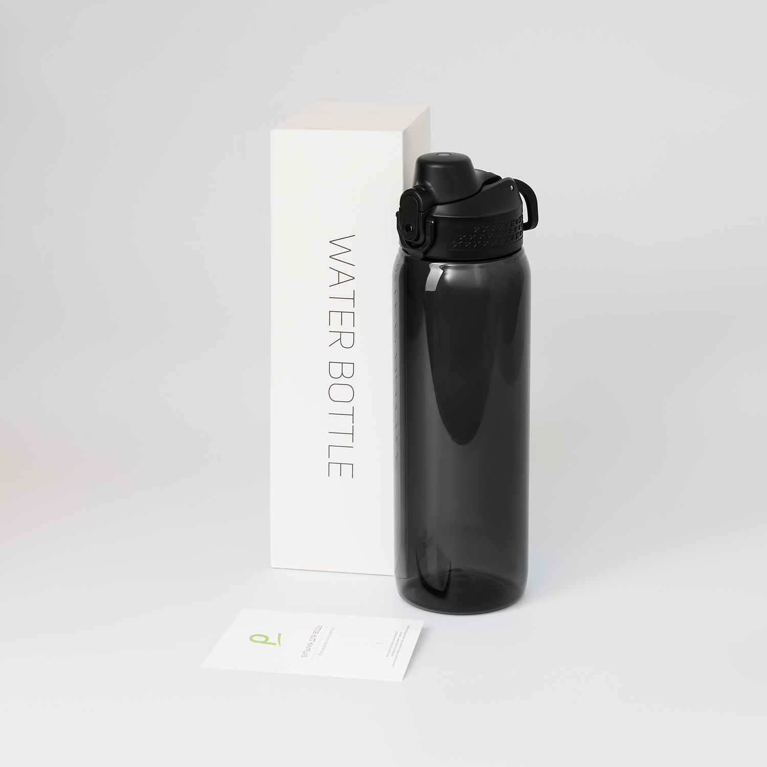 Бутылка для воды Nevada, черная / 