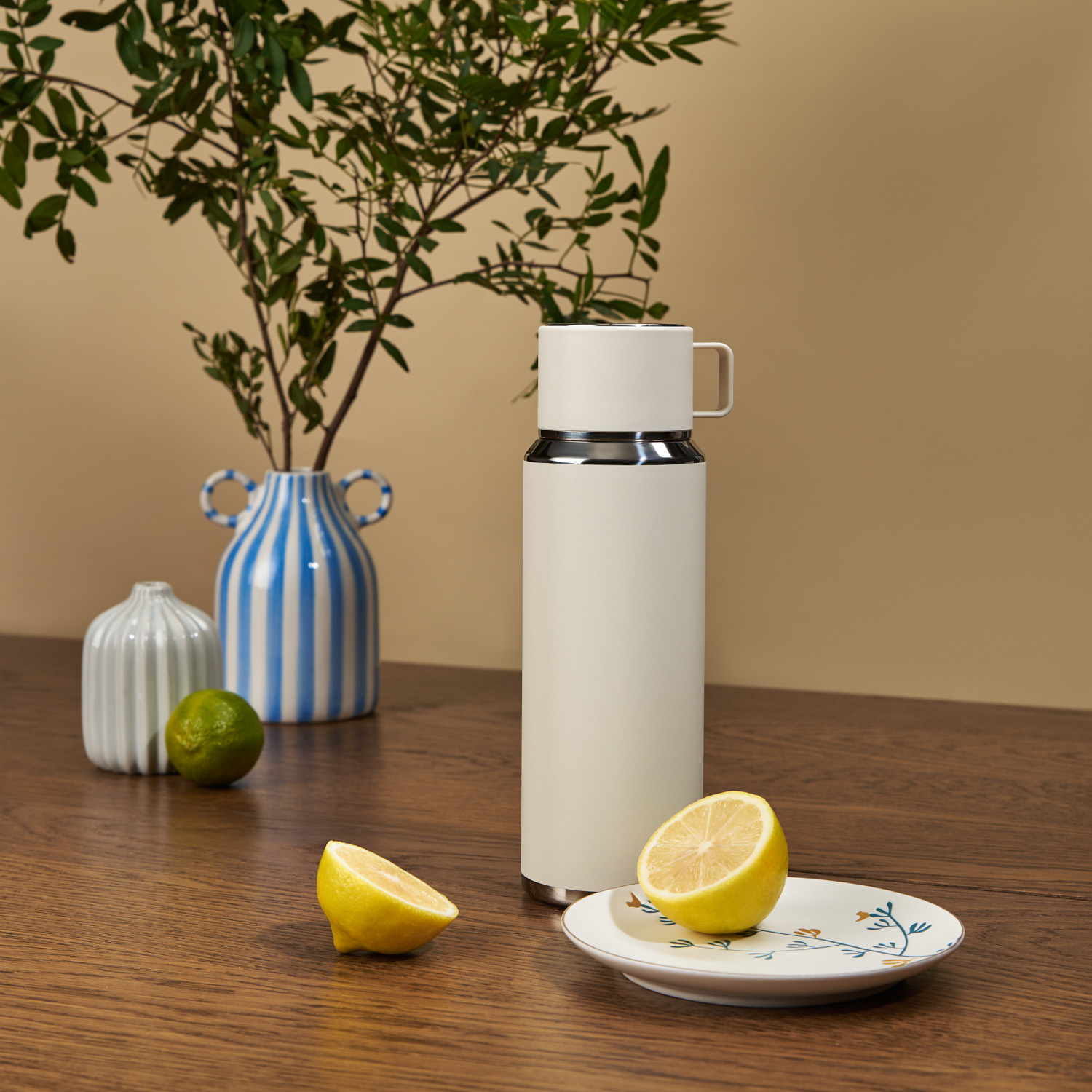 Термос Oslo, бежевый / 