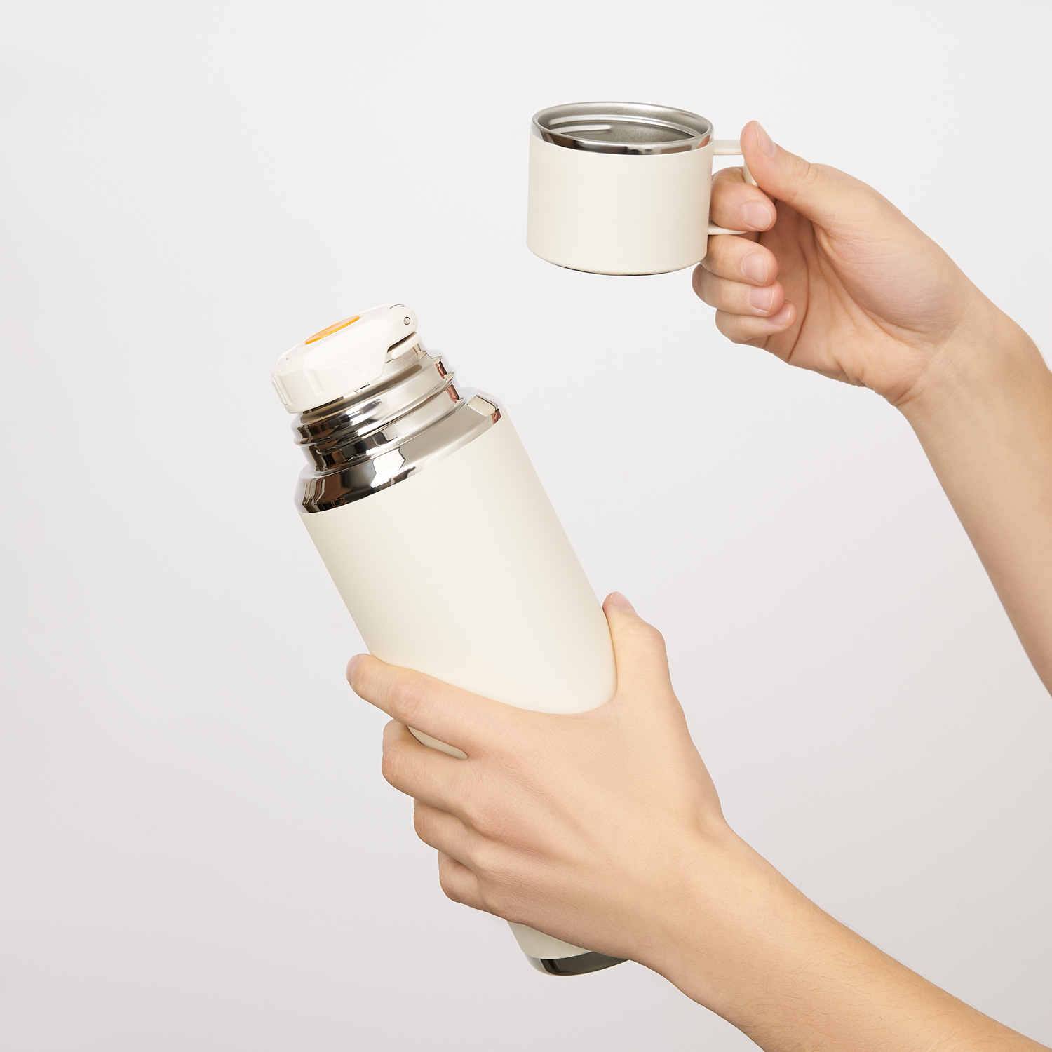 Термос Oslo, бежевый / 