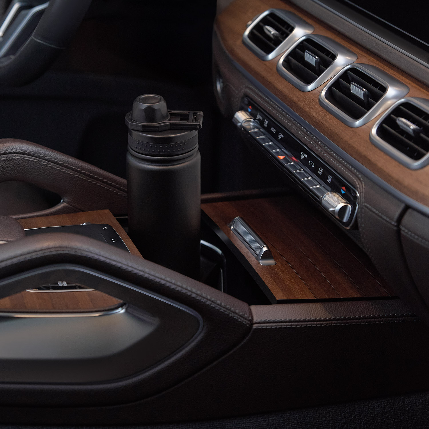 Термобутылка вакуумная герметичная Savona, черная / 