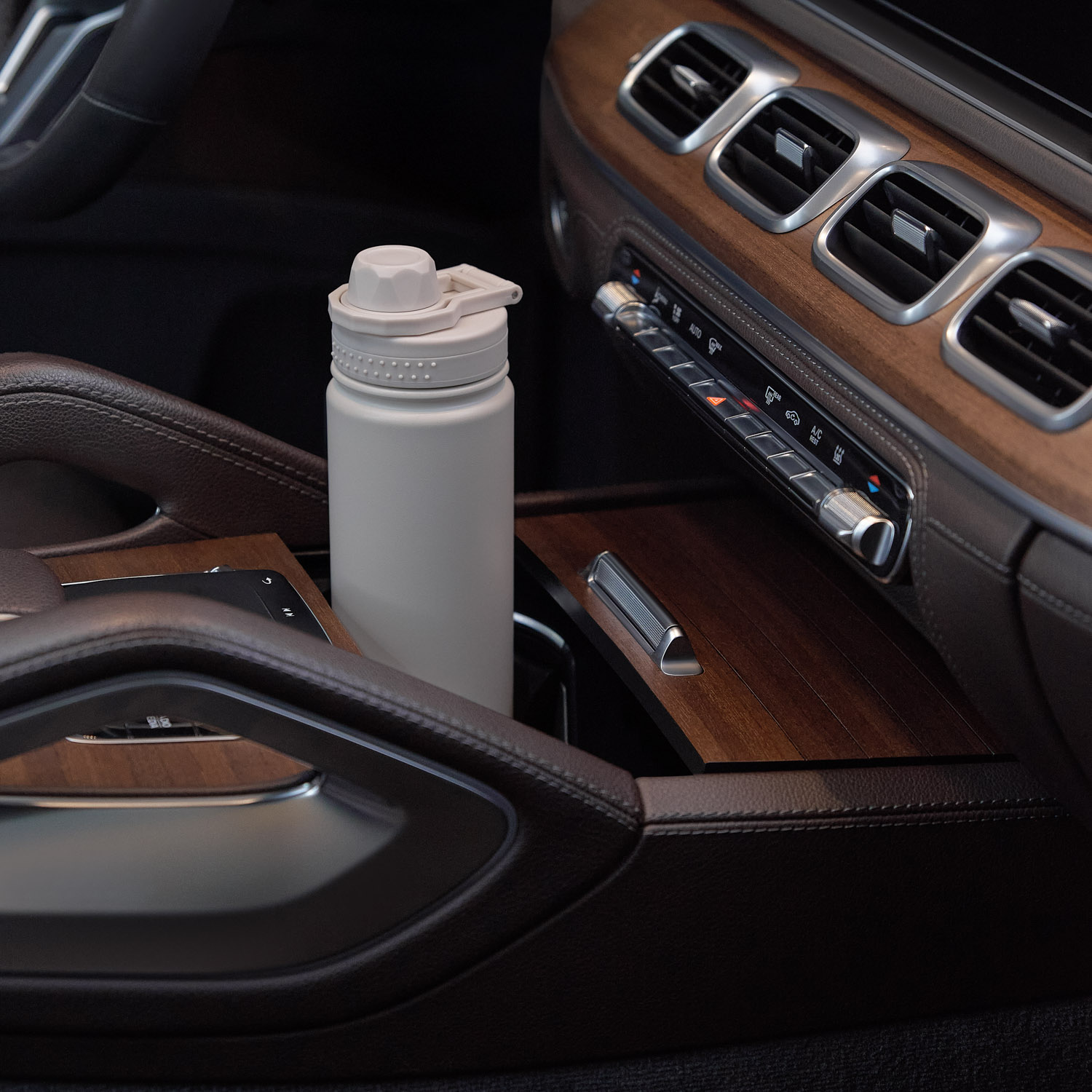 Термобутылка вакуумная герметичная Savona, бежевая / 