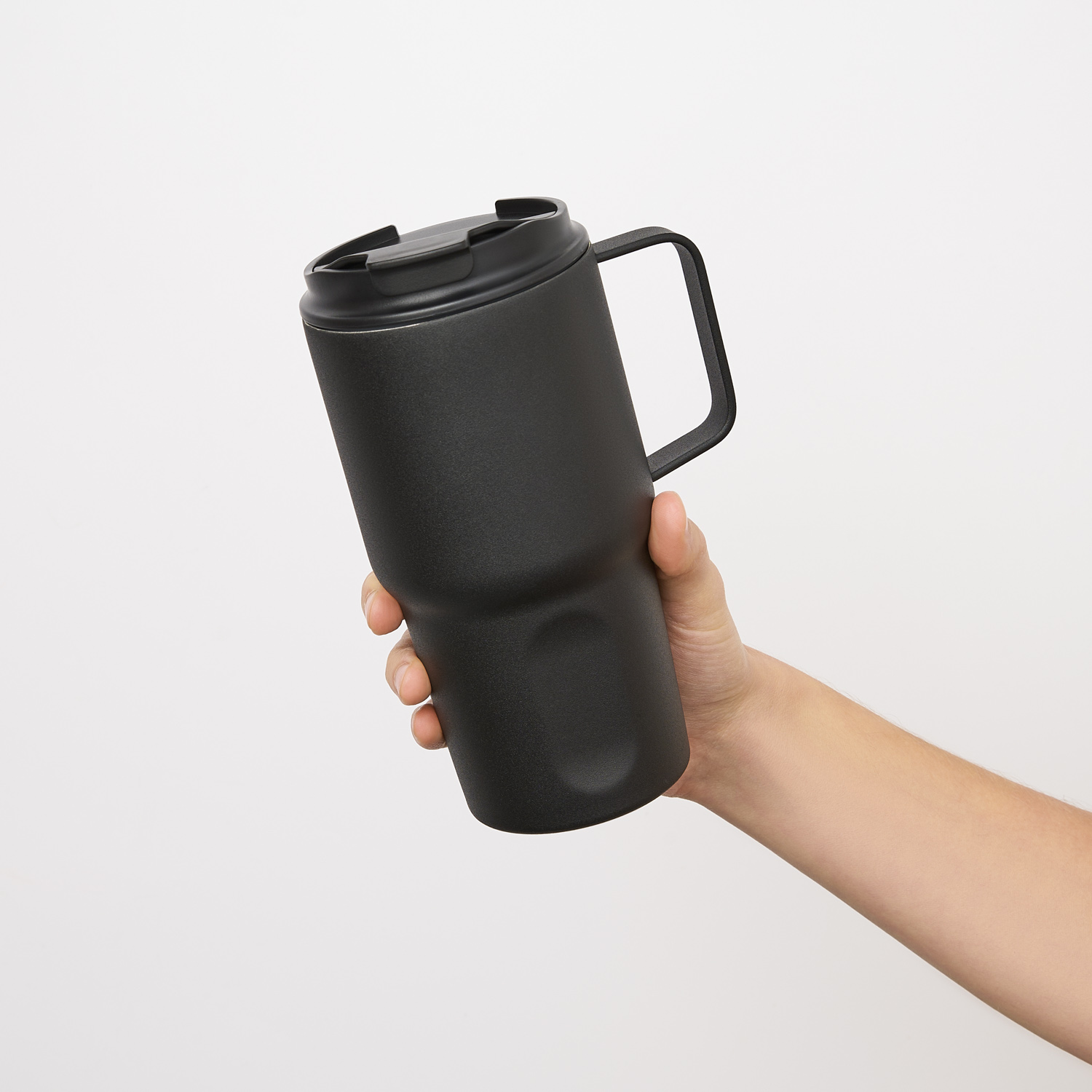 Термокружка вакуумная Aventura, черная / 