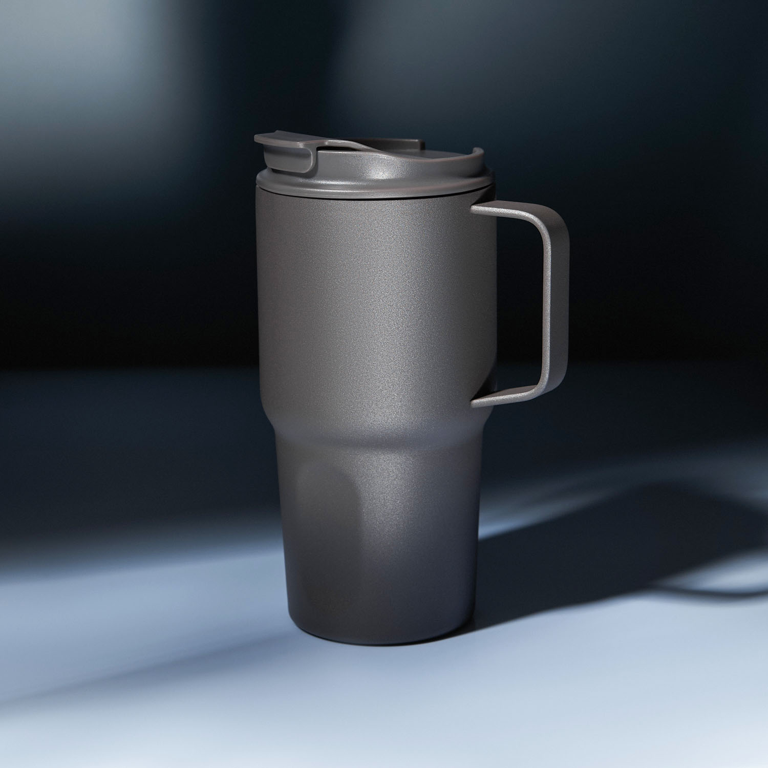 Термокружка вакуумная Aventura, серая / 