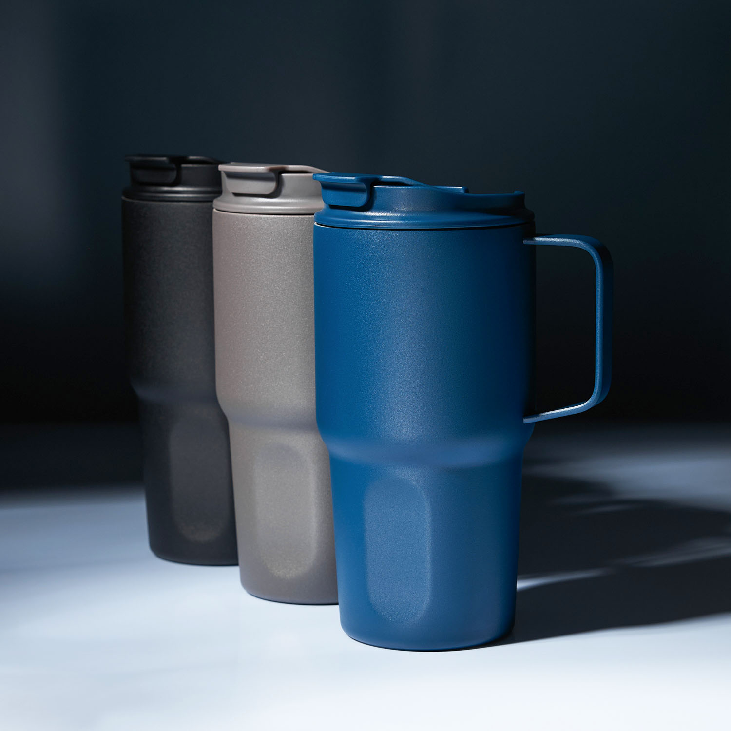 Термокружка вакуумная Aventura, серая / 