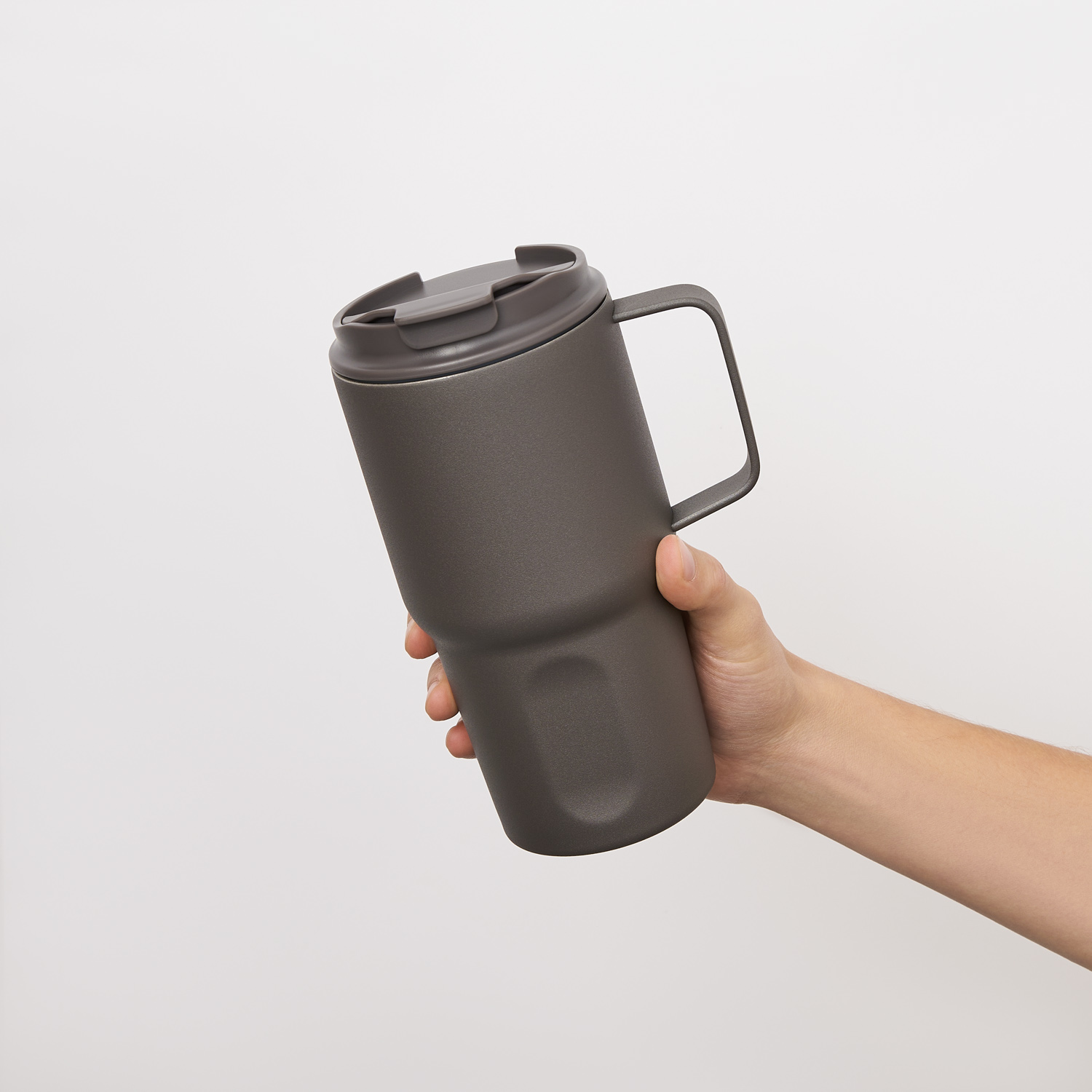 Термокружка вакуумная Aventura, серая / 