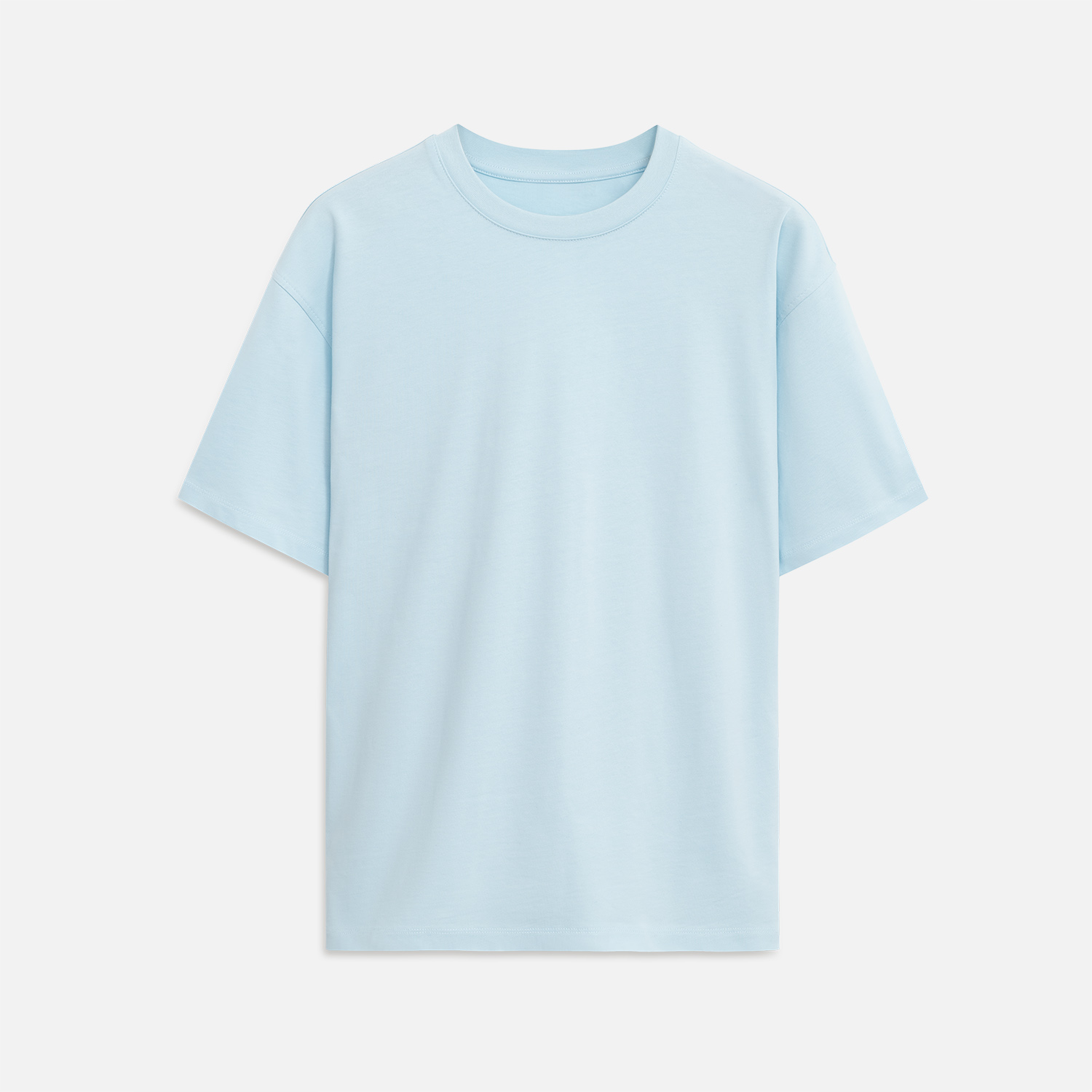 Футболка унисекс RUST NEO, 100% хлопок, 240 гр., голубой, размер M/L / 