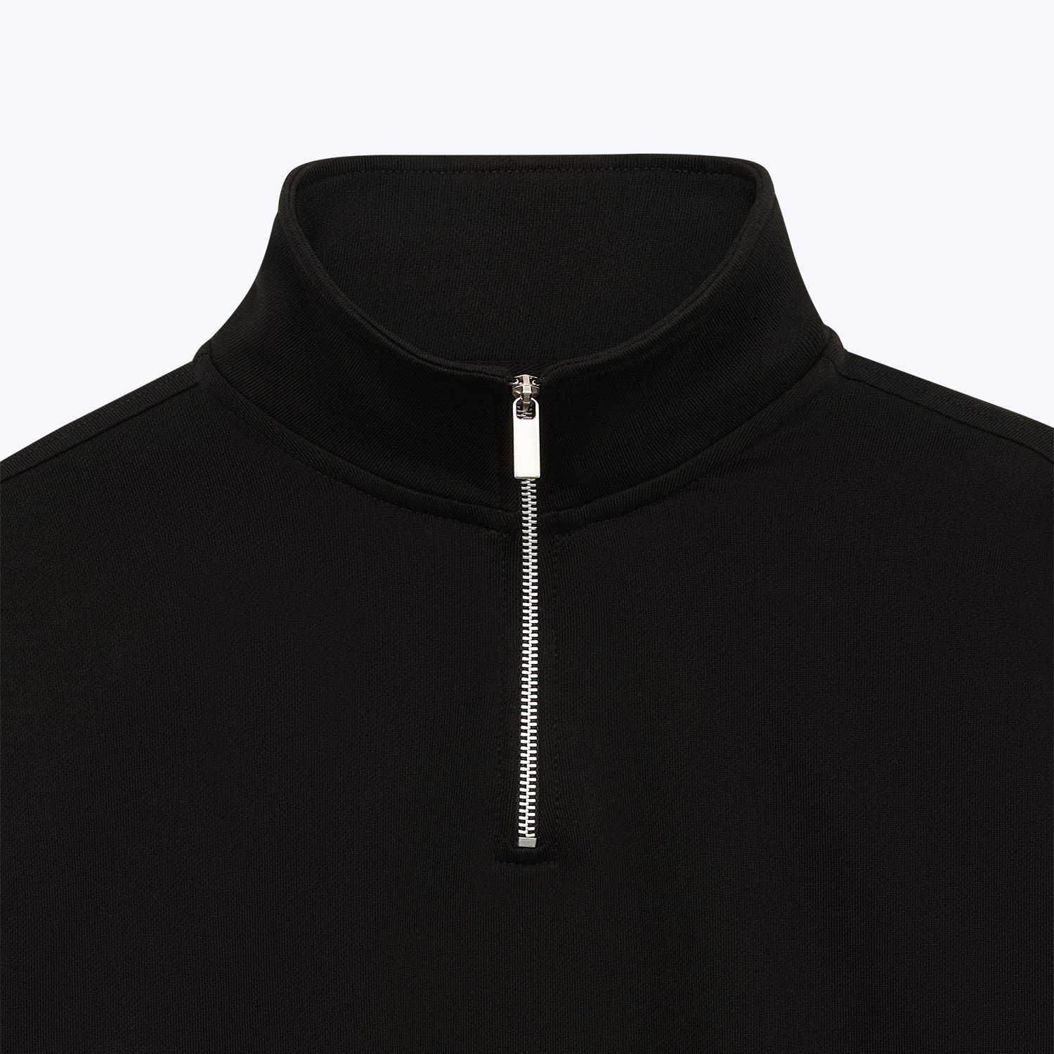 Толстовка на молнии унисекс FLOW, черная, размер XS/S / 