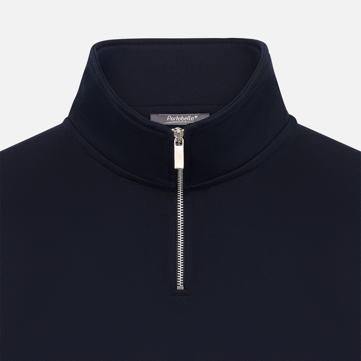 Толстовка на молнии унисекс FLOW, темно-синяя, размер XL/2XL / 