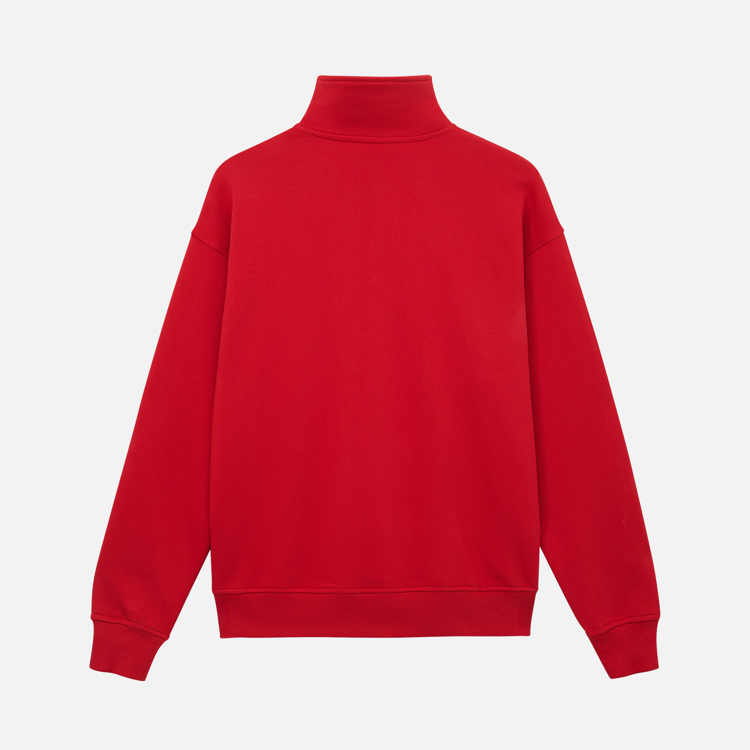 Толстовка на молнии унисекс FLOW, красная, размер XL/2XL / 