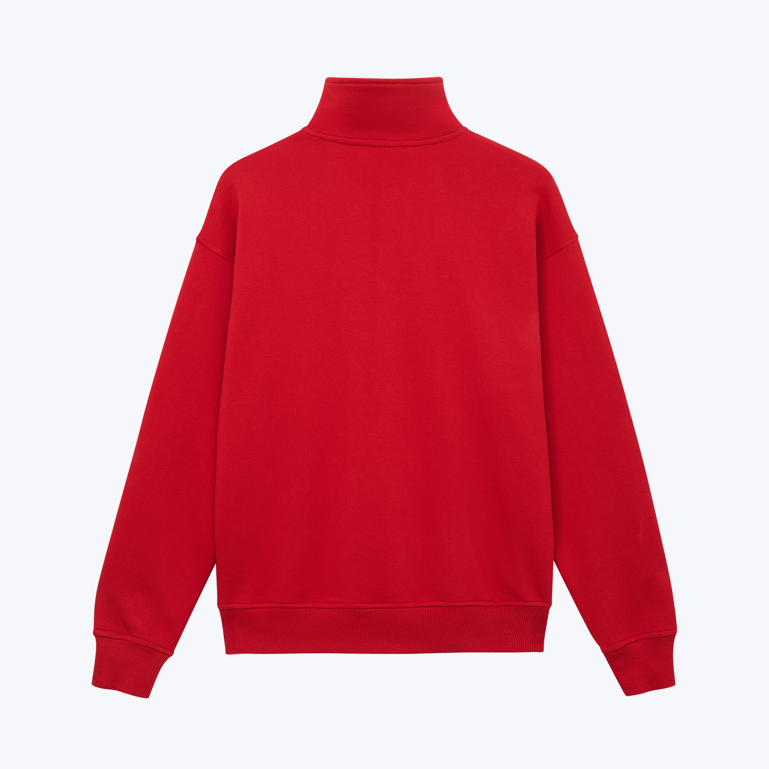 Толстовка на молнии унисекс FLOW, красная, размер XL/2XL / 