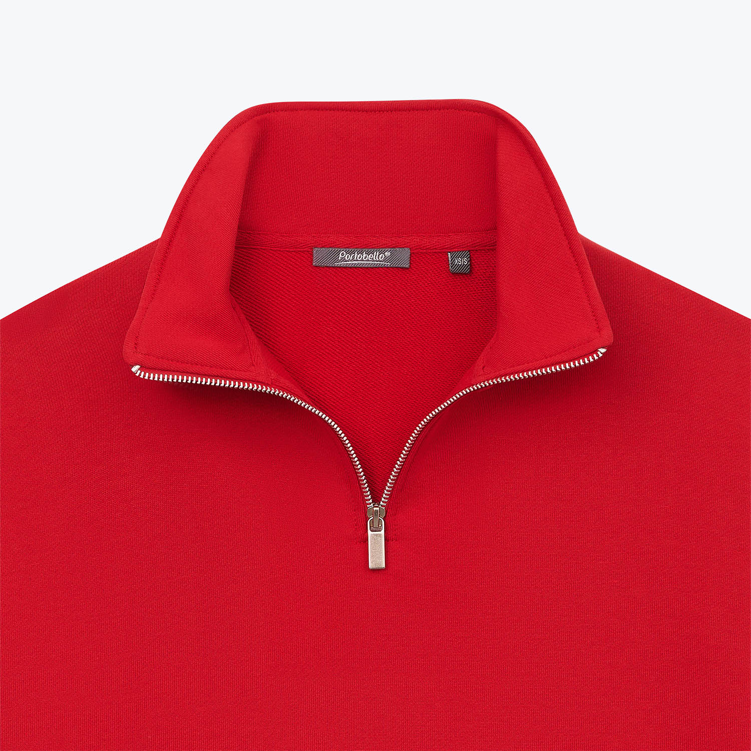 Толстовка на молнии унисекс FLOW, красная, размер XL/2XL / 