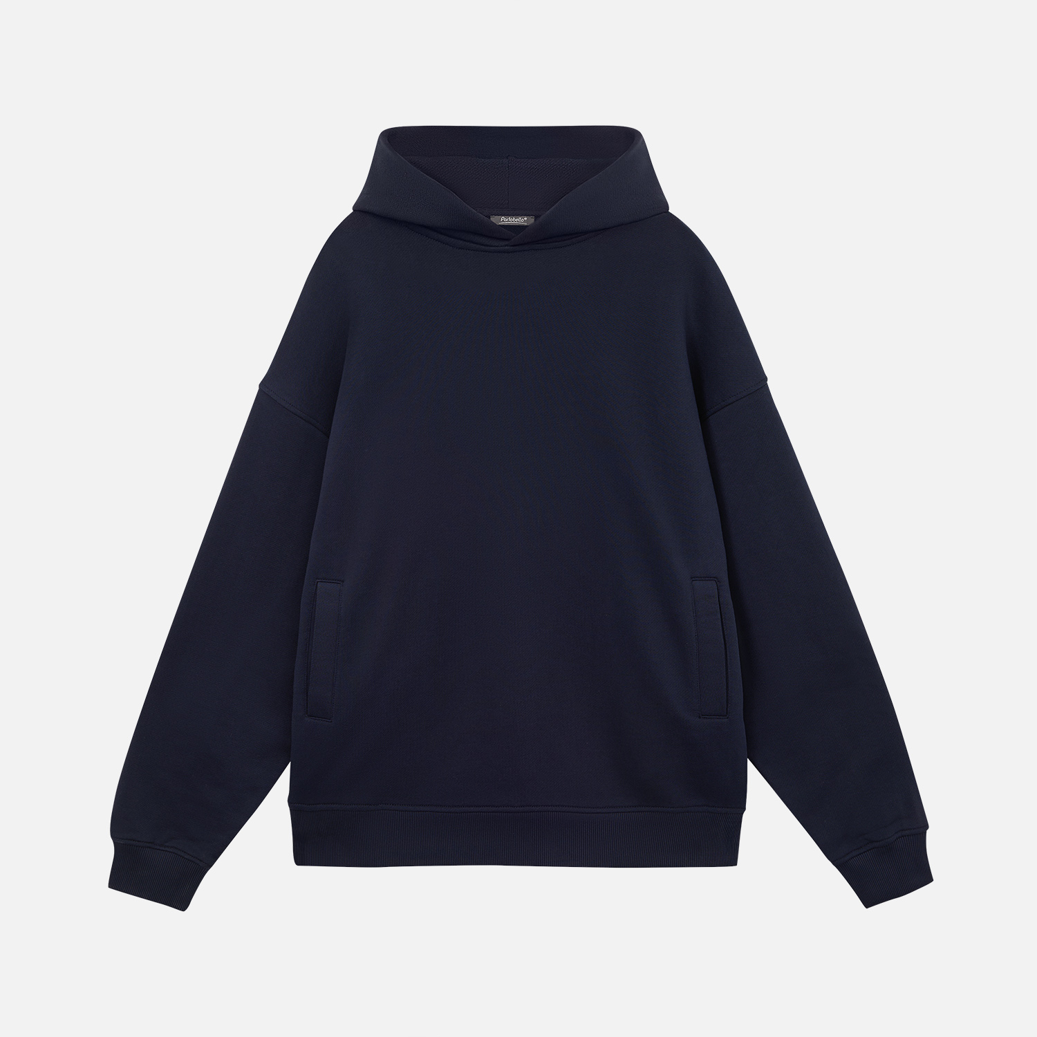 Худи оверсайз унисекс FUSION, темно-синий / 