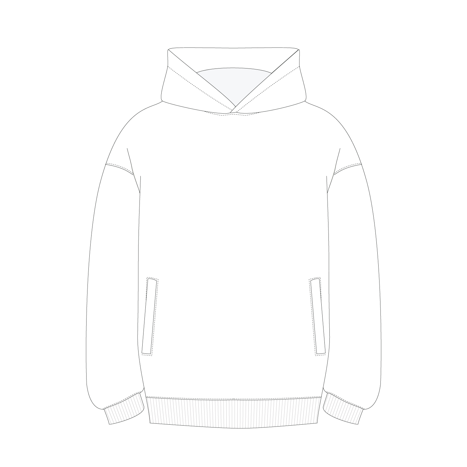 Худи оверсайз унисекс FUSION, белый, размер 3XL/4XL / 