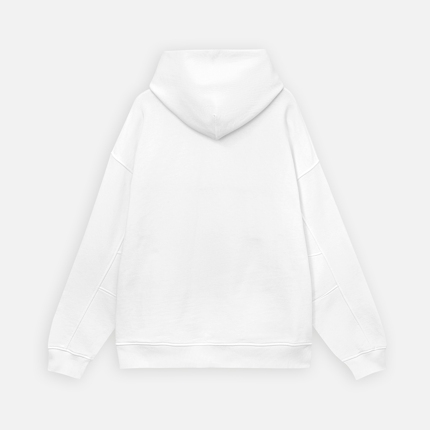 Худи оверсайз унисекс FUSION, белый, размер 3XL/4XL / 
