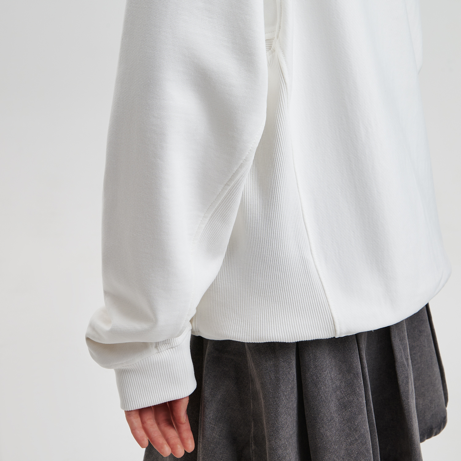 Худи релакс унисекс ADVENTURE, белый / 