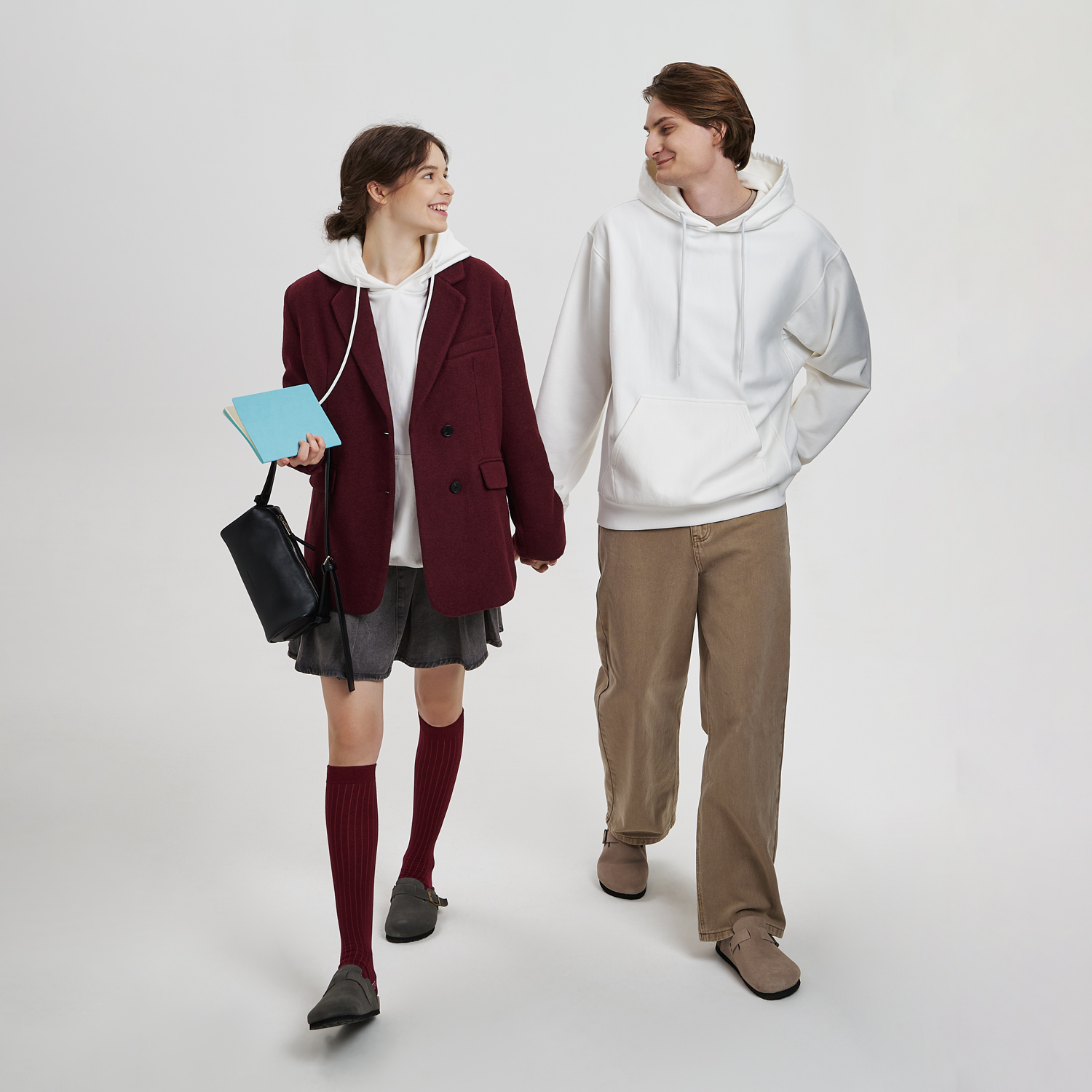 Худи релакс унисекс ADVENTURE, белый / 