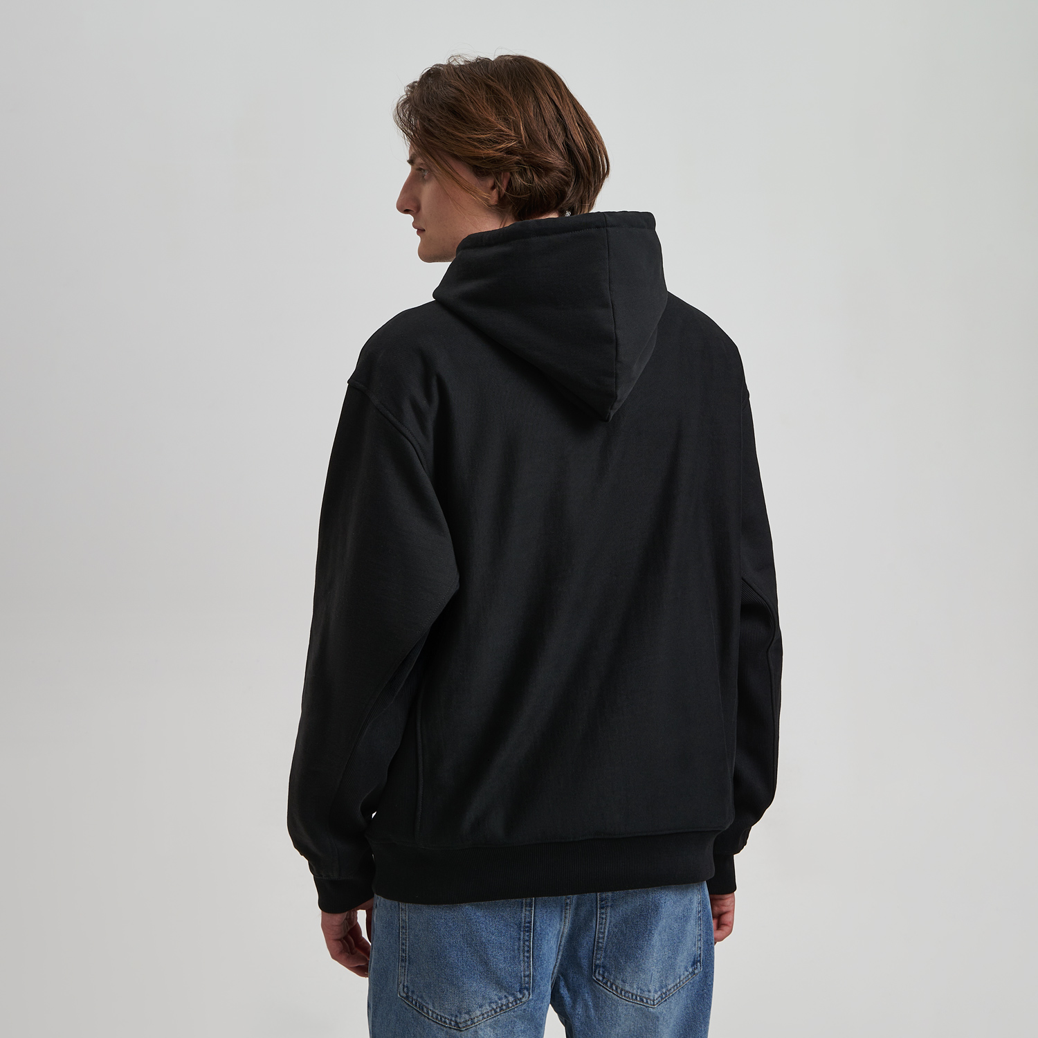 Худи релакс унисекс ADVENTURE, черный, размер XL/2XL / 