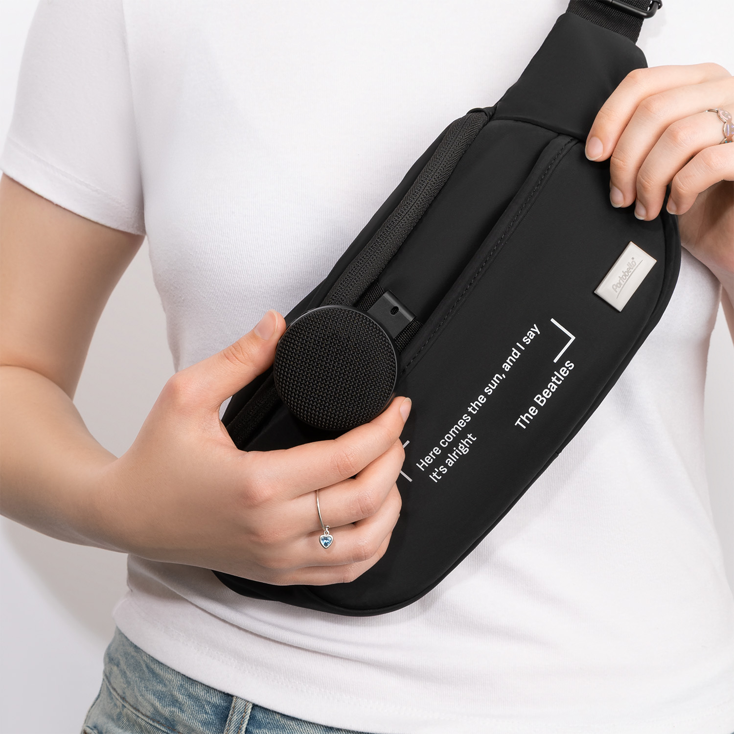 Беспроводная колонка SnapBeat 400 mAh, черная / 