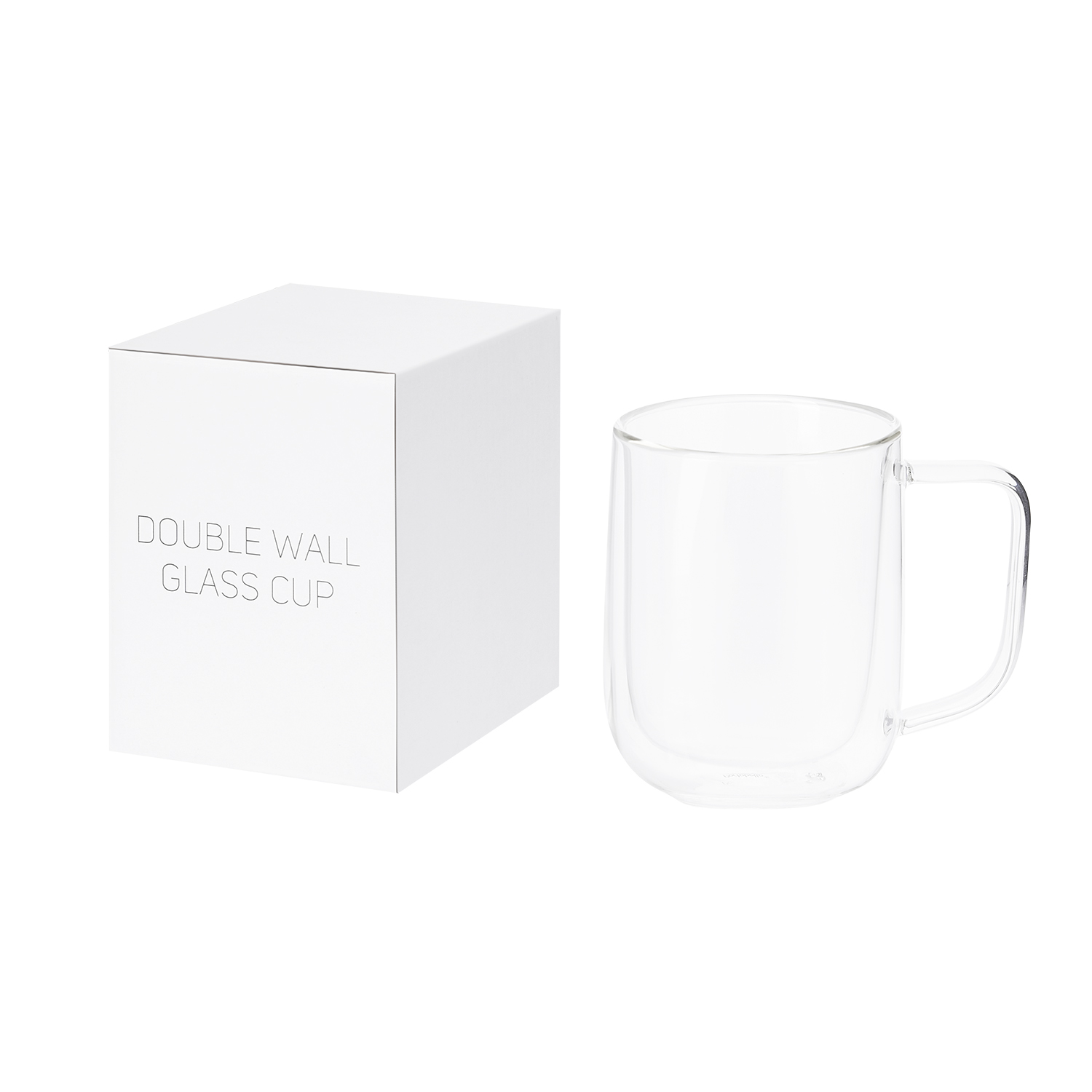 Кружка стеклянная с двойными стенками Viora / 