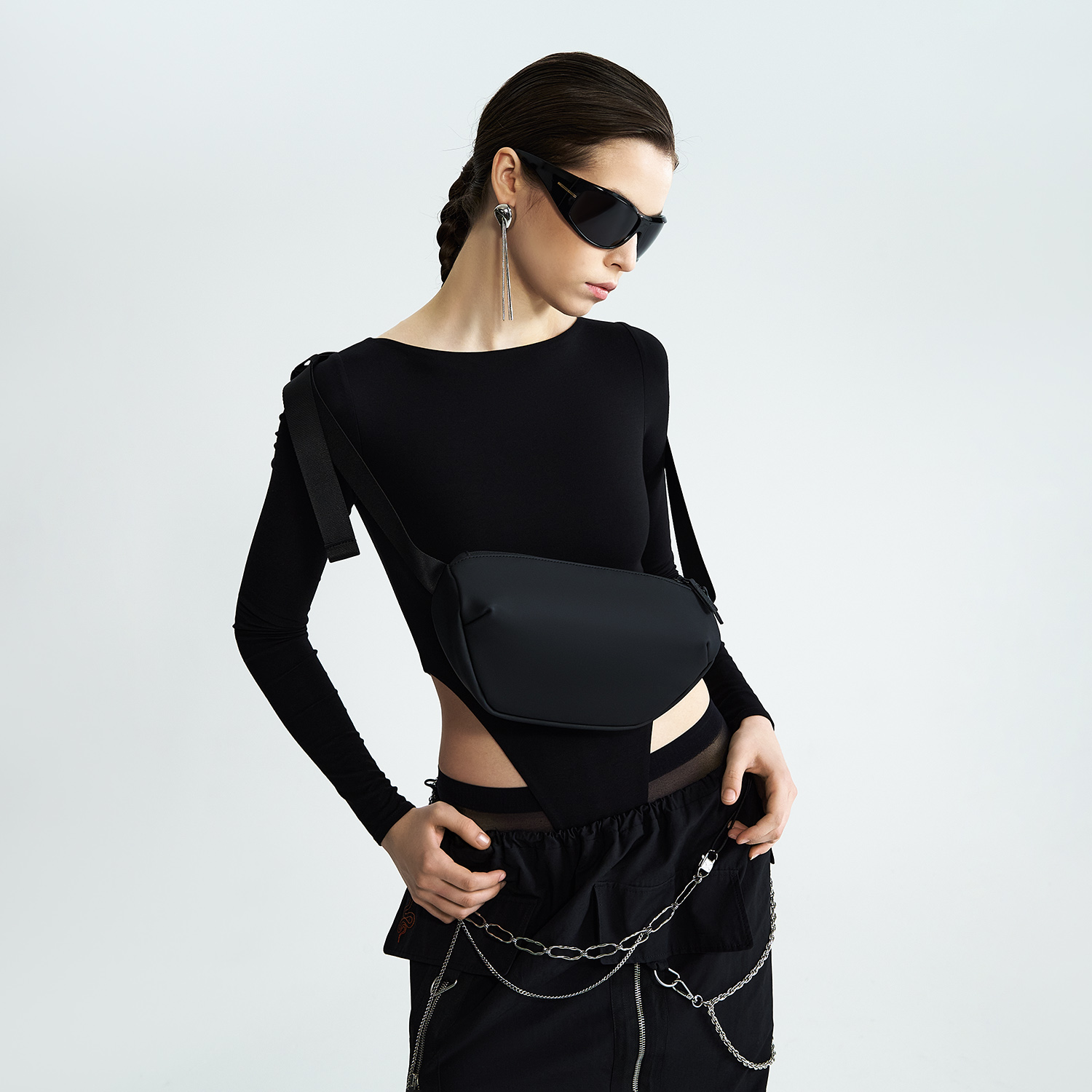 Сумка cross body Madrid, черная / 