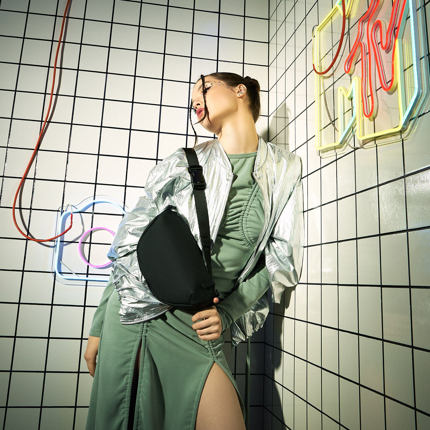 Сумка cross body Madrid, черная / 