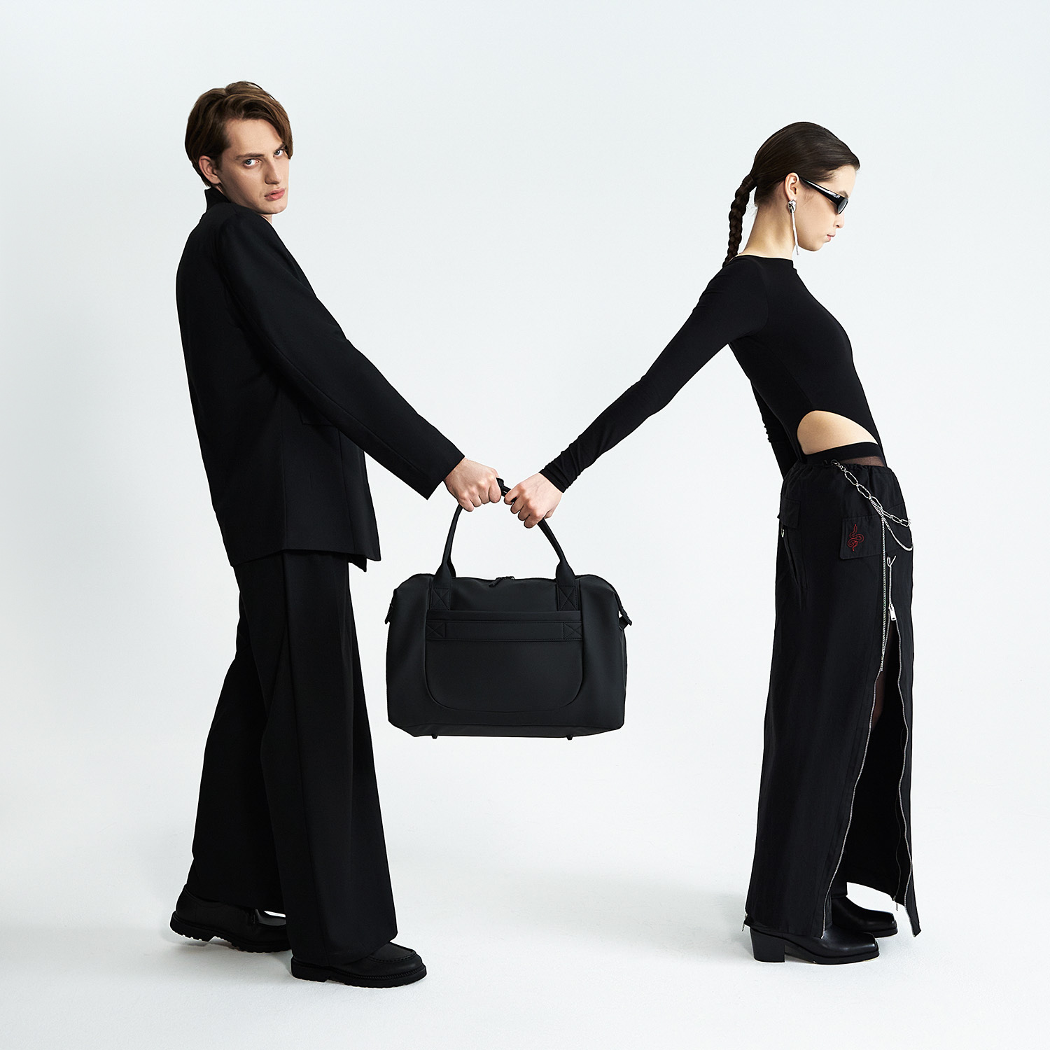 Сумка дорожная Madrid, черная / 