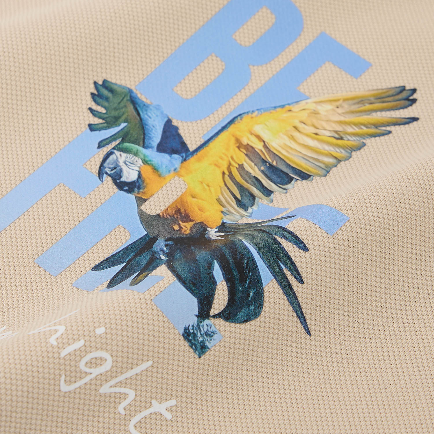 Футболка премиум AURA, 100% хлопок 200гр. бежевый, размер XS/S / 