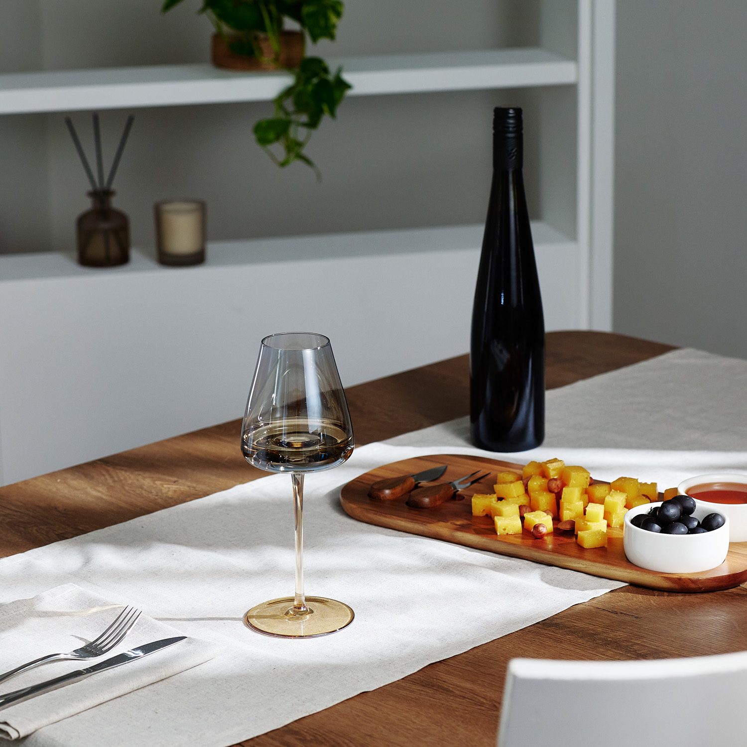 Бокал для вина Nizza, градиент золотой / 