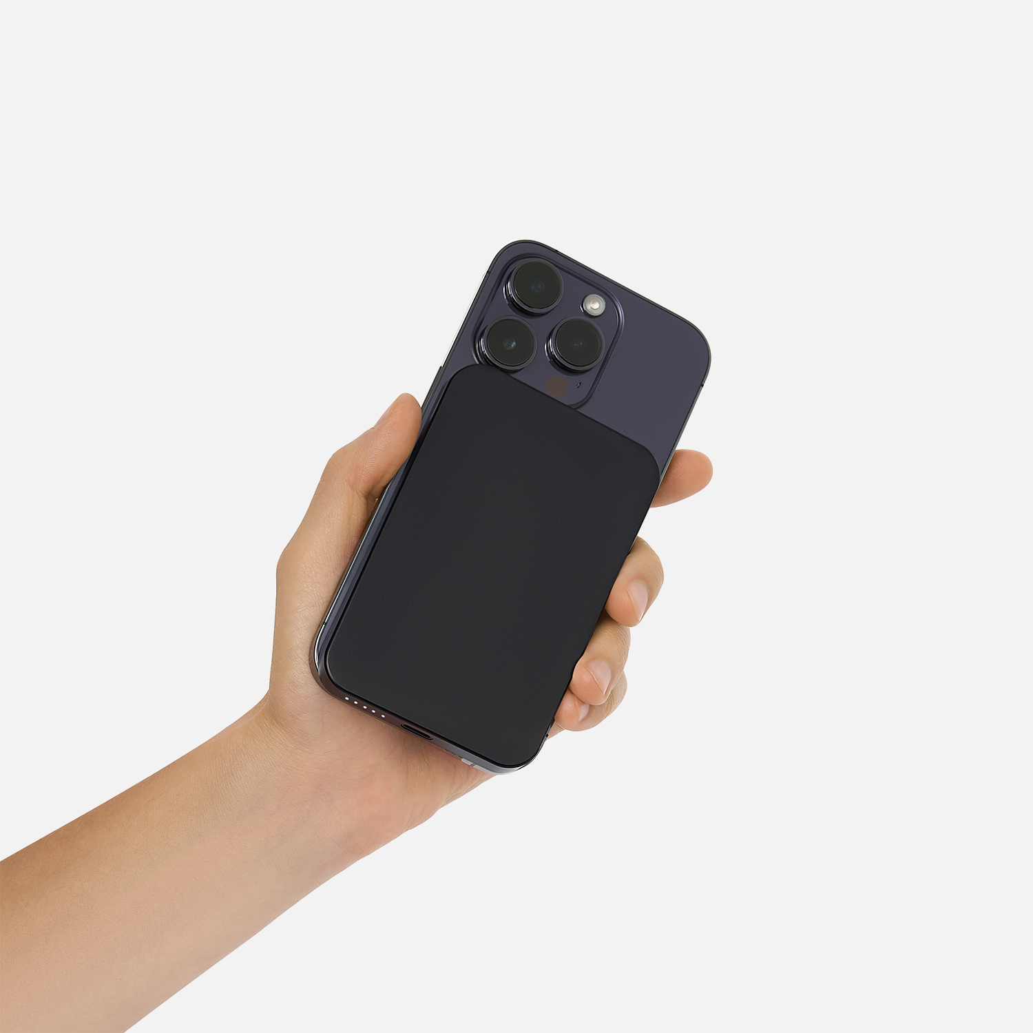 Внешний аккумулятор Artex PD 5000mAh с функцией беспроводной зарядки 15W, черный / 