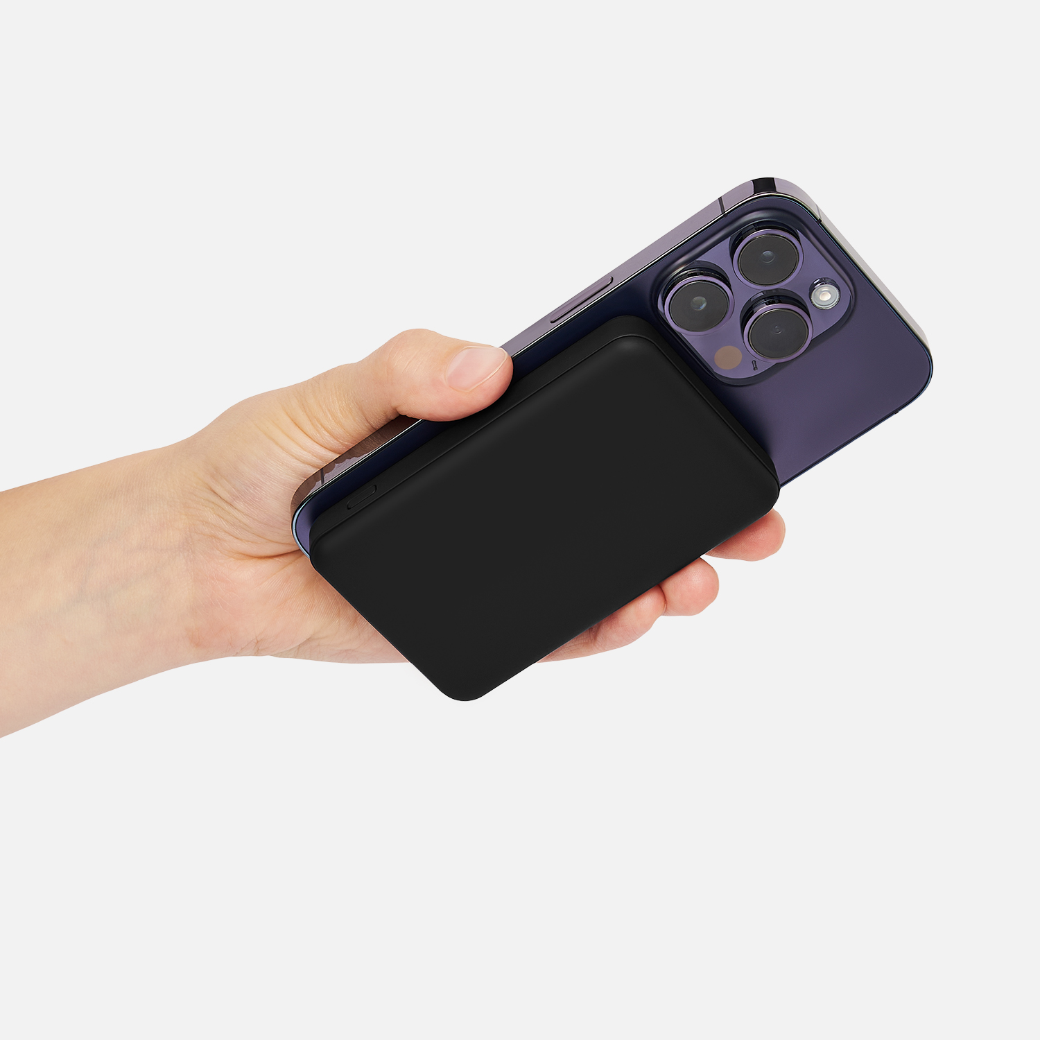 Внешний аккумулятор Largo PD 5000mAh с функцией беспроводной зарядки 15W, черный / 