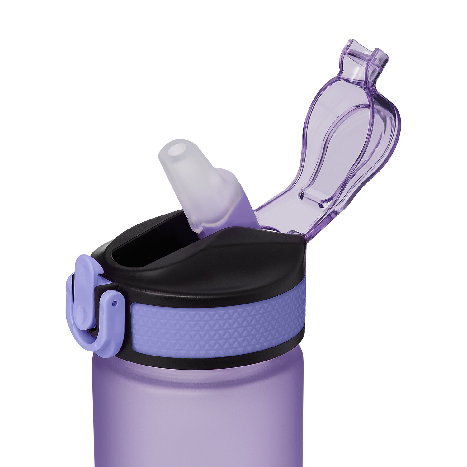 Бутылка для воды Flip mini, сиреневая / 