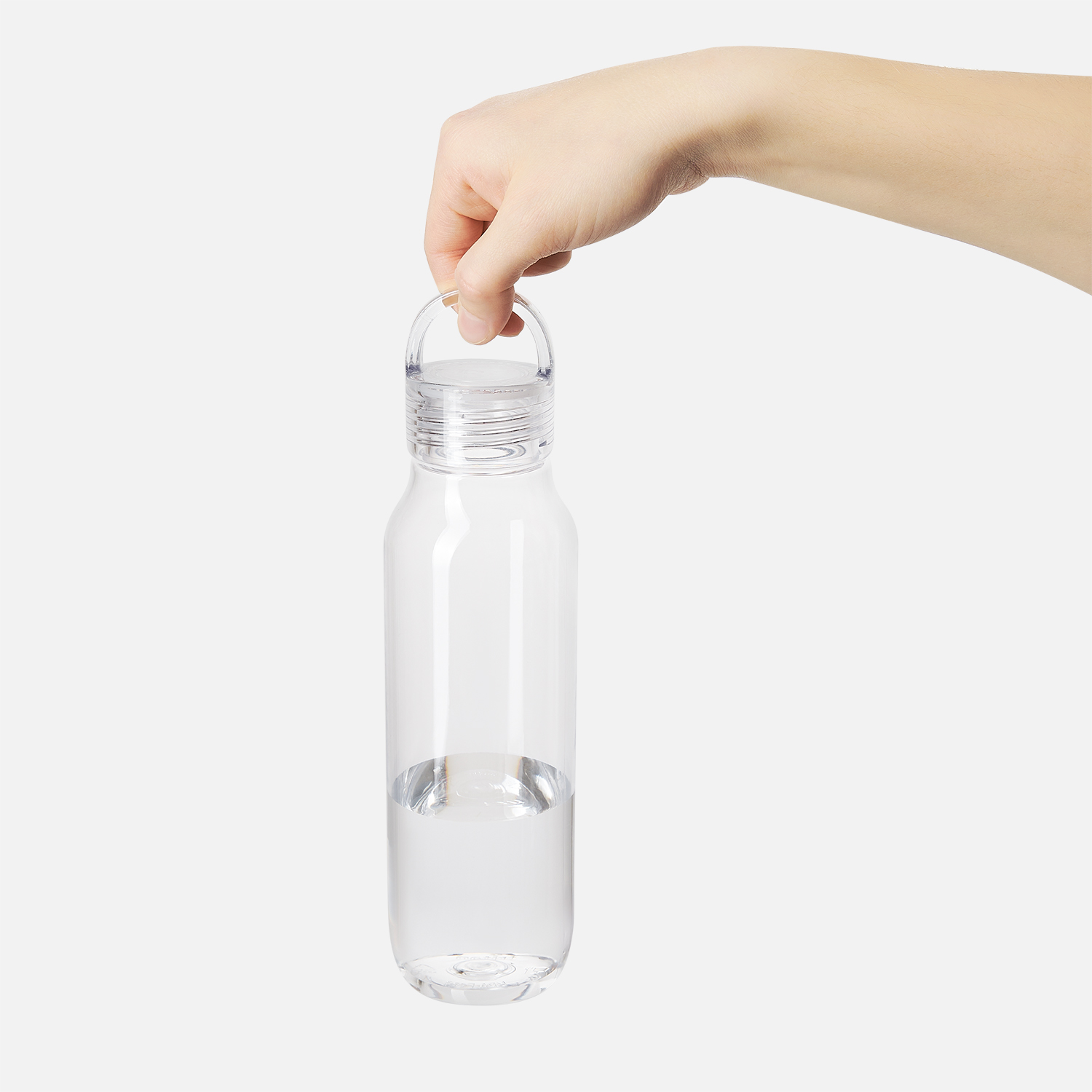 Бутылка для воды Impulse, прозрачная / 