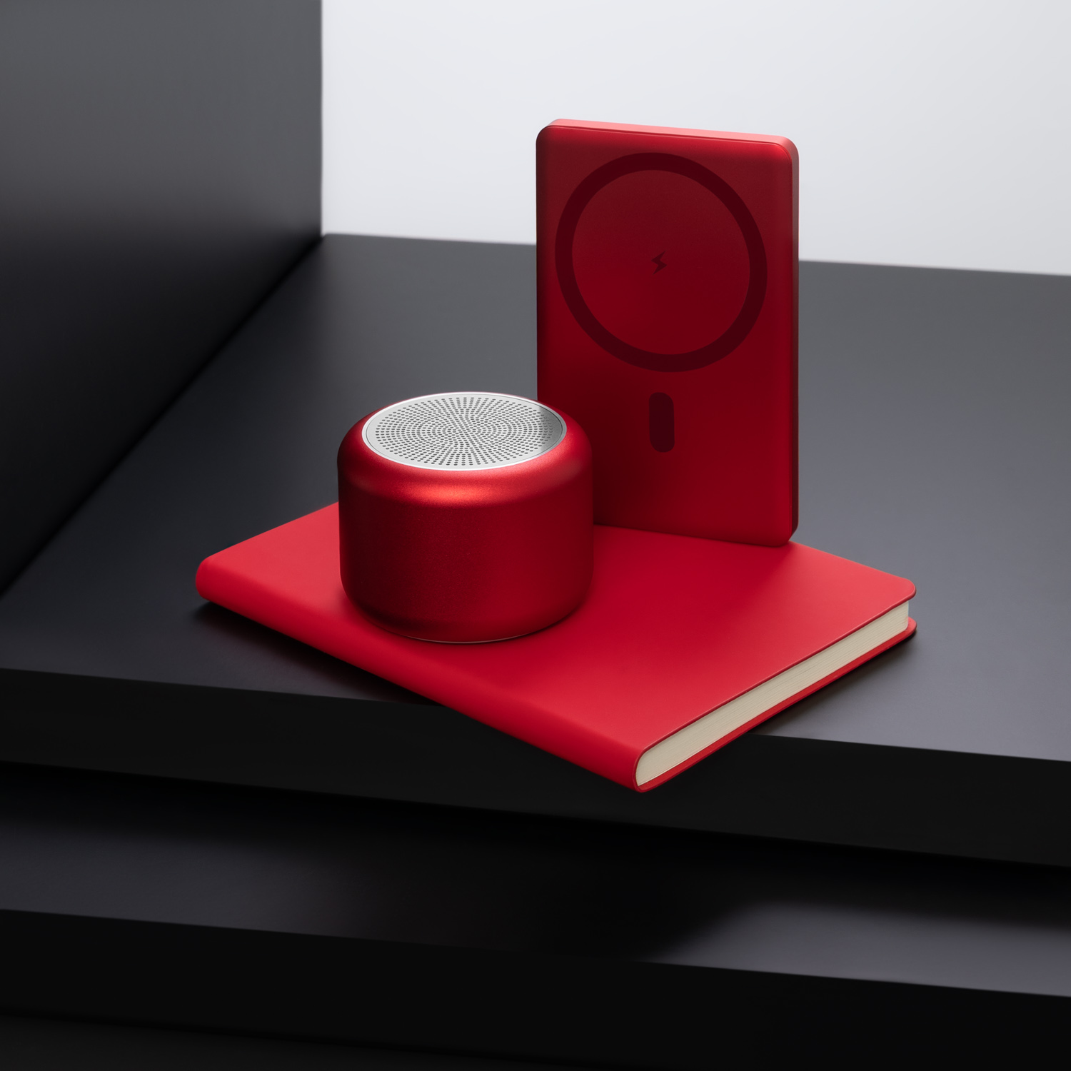 Беспроводная колонка Passion 80dB 600 mAh (Bluetooth 5.4), красная / 