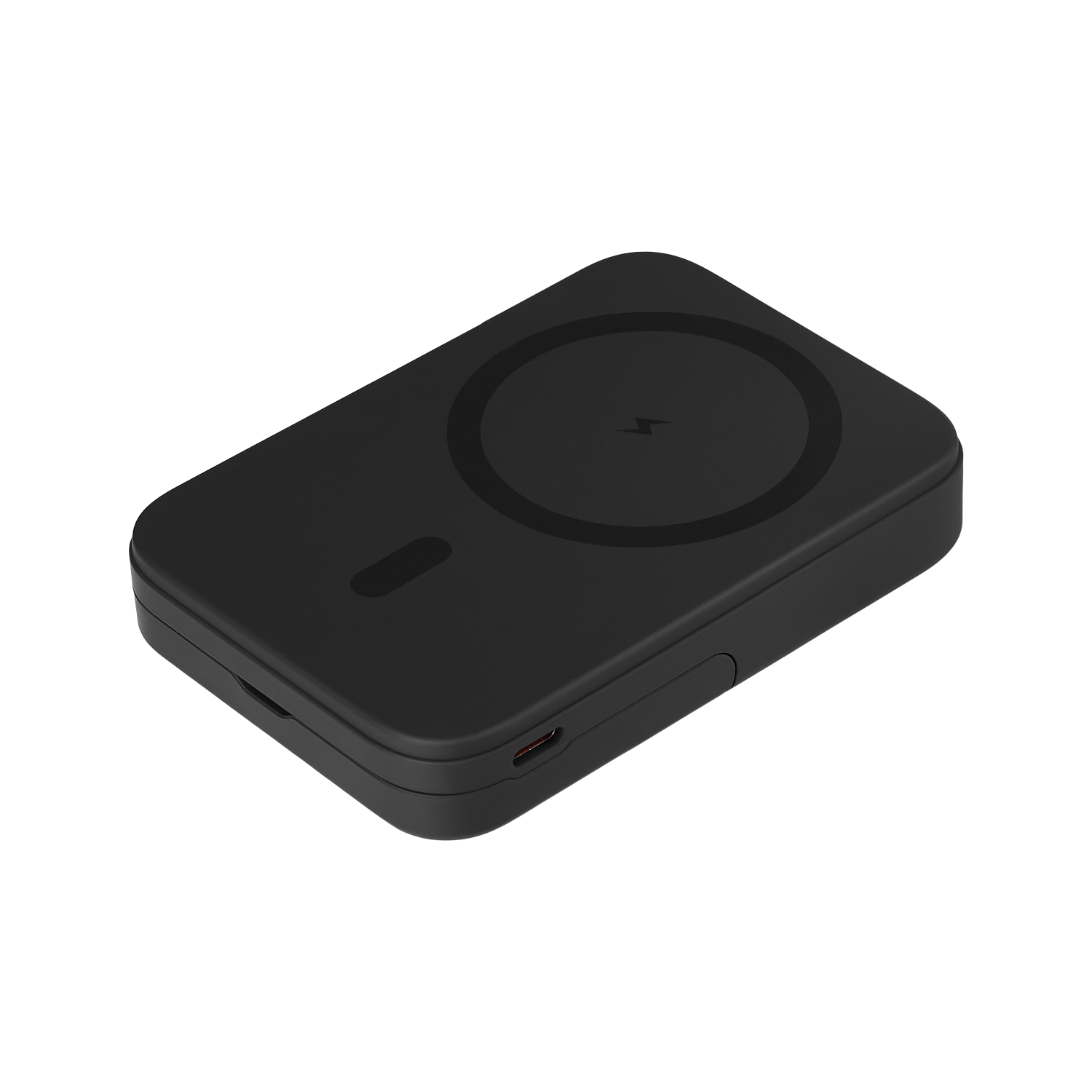 Внешний аккумулятор Union PD 10000mAh с функцией беспроводной зарядки 15W, черный / 