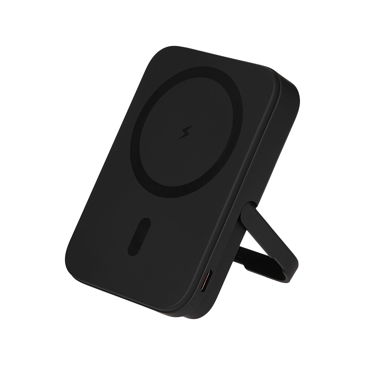 Внешний аккумулятор Union PD 10000mAh с функцией беспроводной зарядки 15W, черный / 