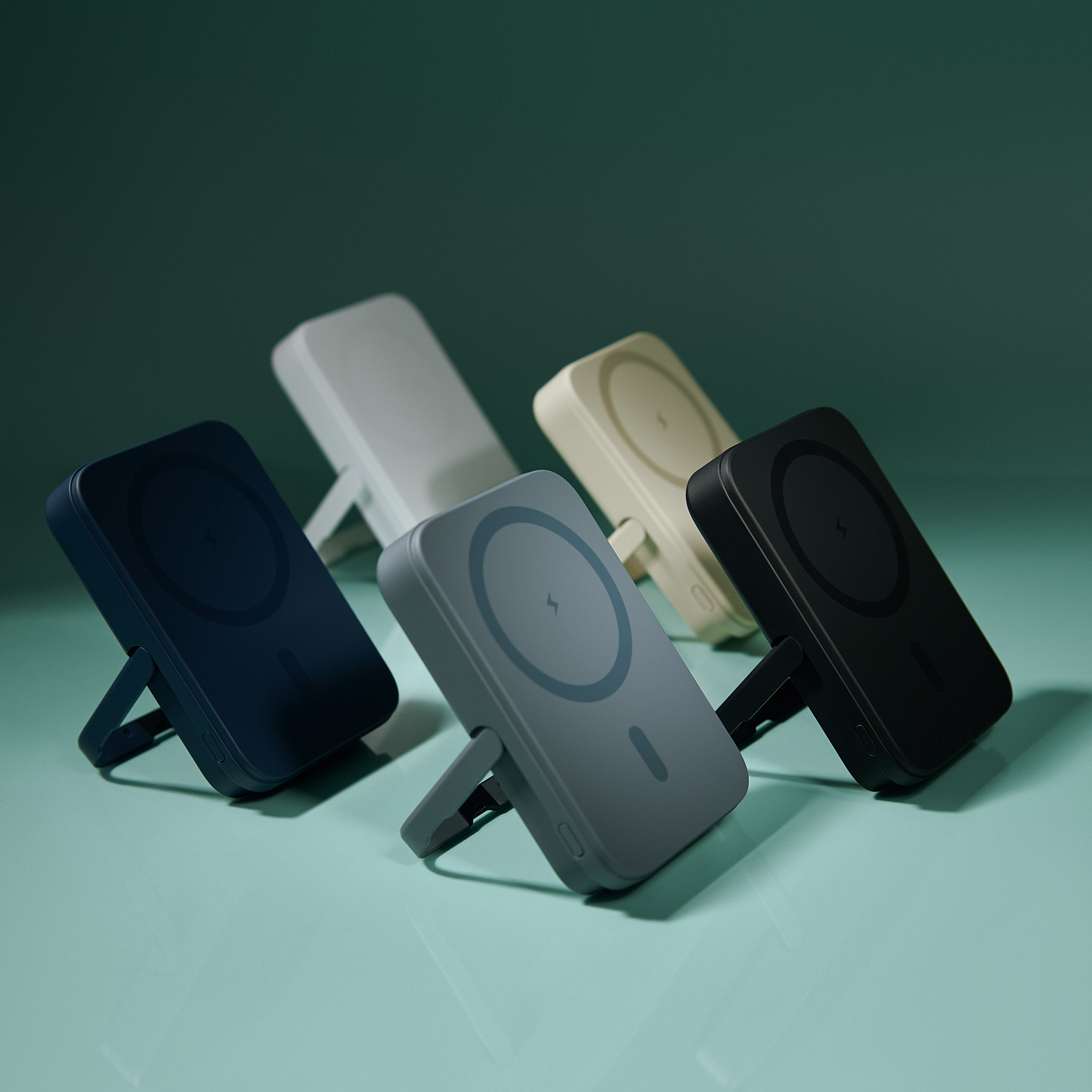 Внешний аккумулятор Union PD 10000mAh с функцией беспроводной зарядки 15W, черный / 