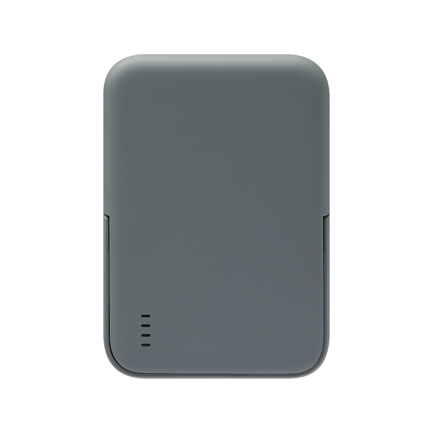 Внешний аккумулятор Union PD 10000mAh с функцией беспроводной зарядки 15W, серый / 